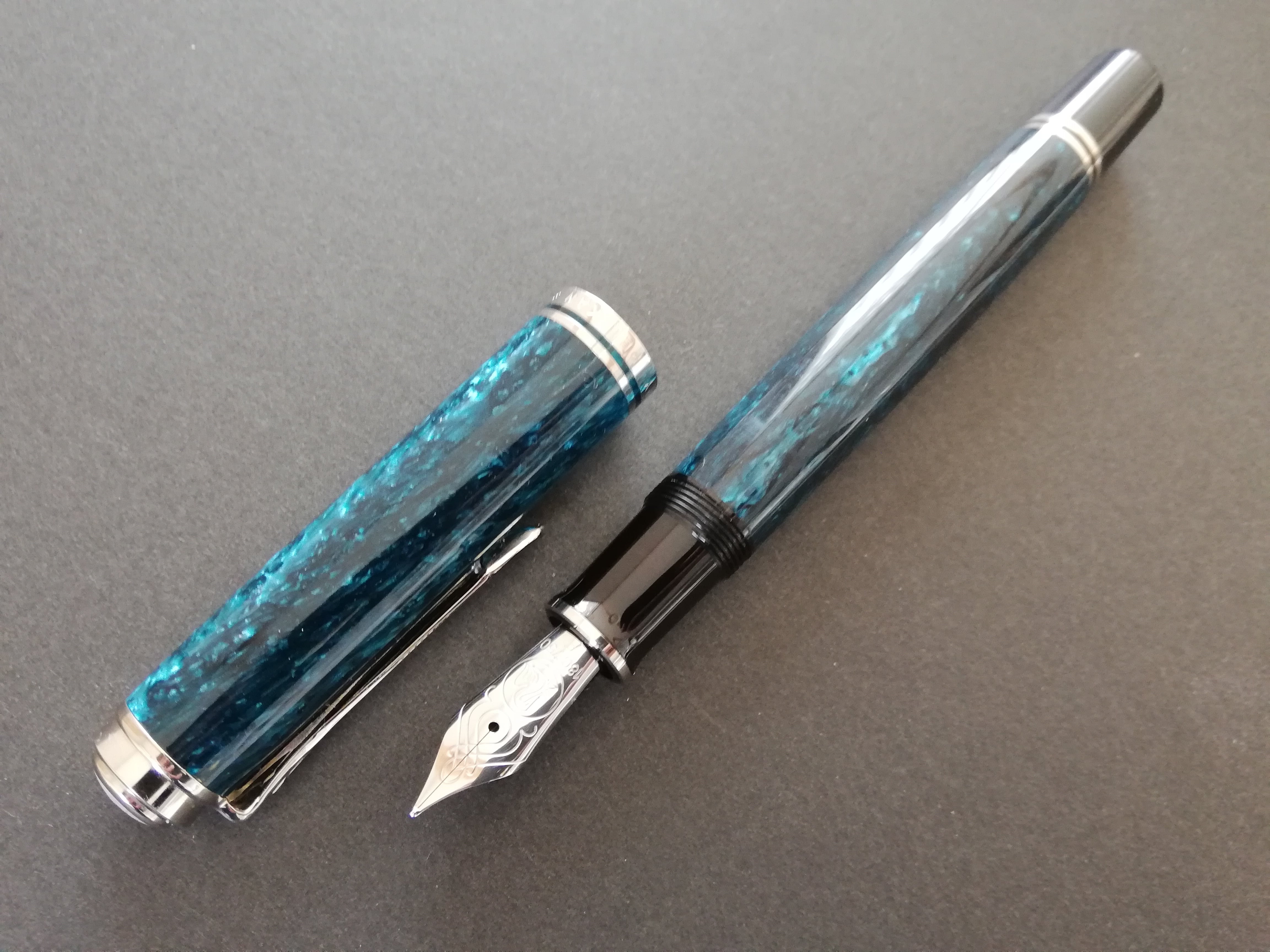 2017 ペリカン M805 オーシャンスワール Pelikan M805 Ocean Swirl