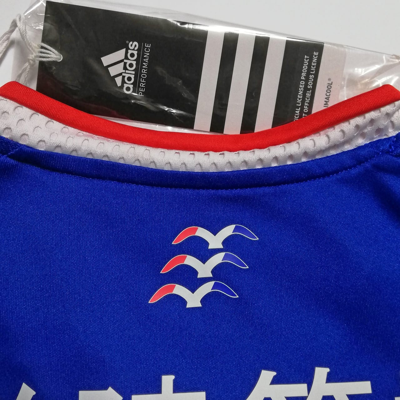 横浜F・マリノス 2015 adidas ホーム半袖 ユニフォーム（Sサイズ