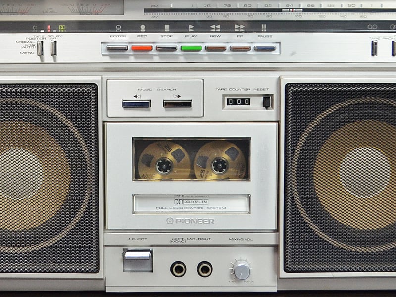 d*2様 Pioneerステレオラジオカセット SK-350 - メルカリ ＊878