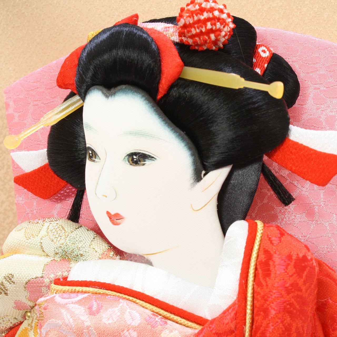 羽子板飾り《商品コード》10110-0141 羽子板飾り10号ケヤキ｜初正月
