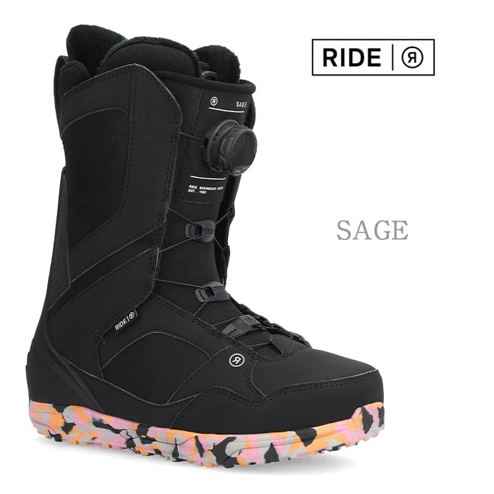 RIDE SNOWBOARD 2024-2025 『 SAGE 』 ライド セイジ ブーツ オール
