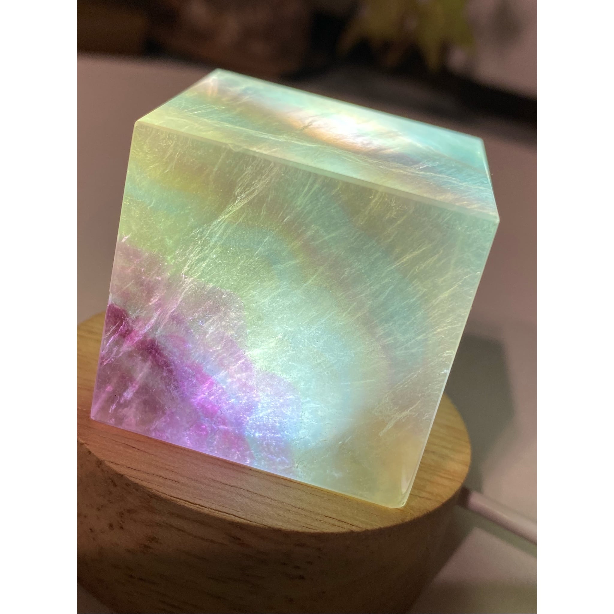 キャンディ-フローライトCUBE | cocolani_stone