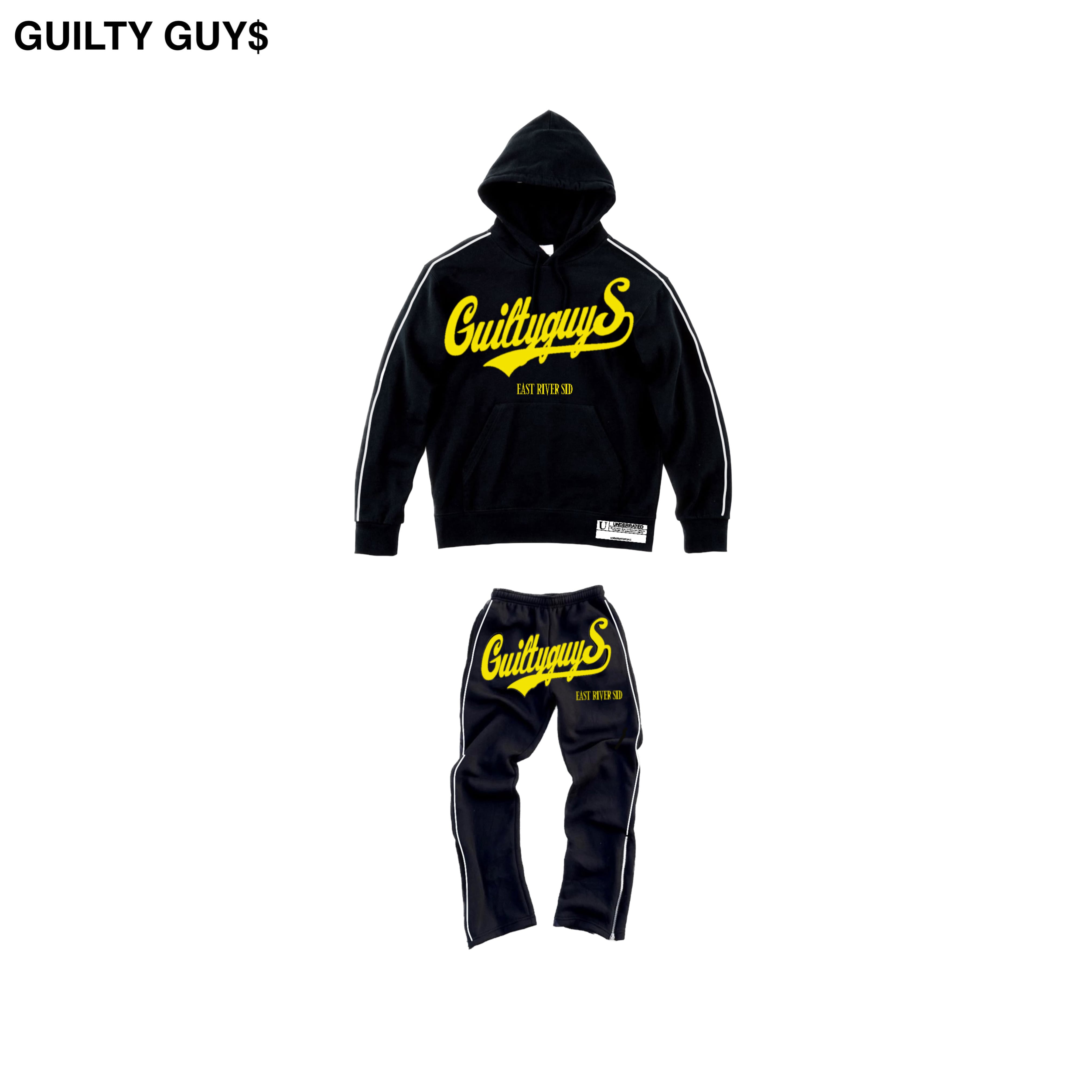 GUILTY GUY$ GUILTY GUYS ギルティーガイズ セットアップ Eric.B.Jr