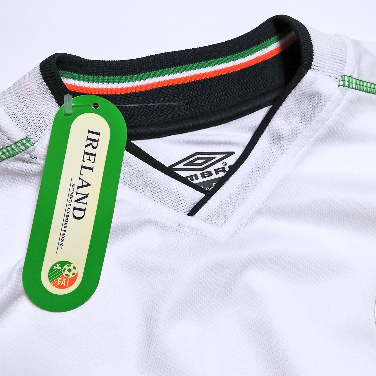 アイルランド代表 トレーニングシャツ XL UMBRO アンブロ 白 サッカー