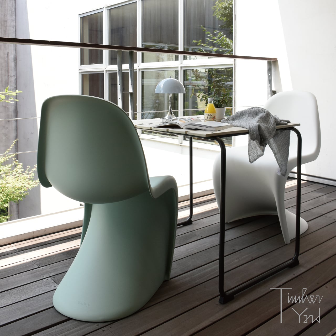 廃盤品】vitra パントンチェア ライトグリーン 正規品 楽天市場