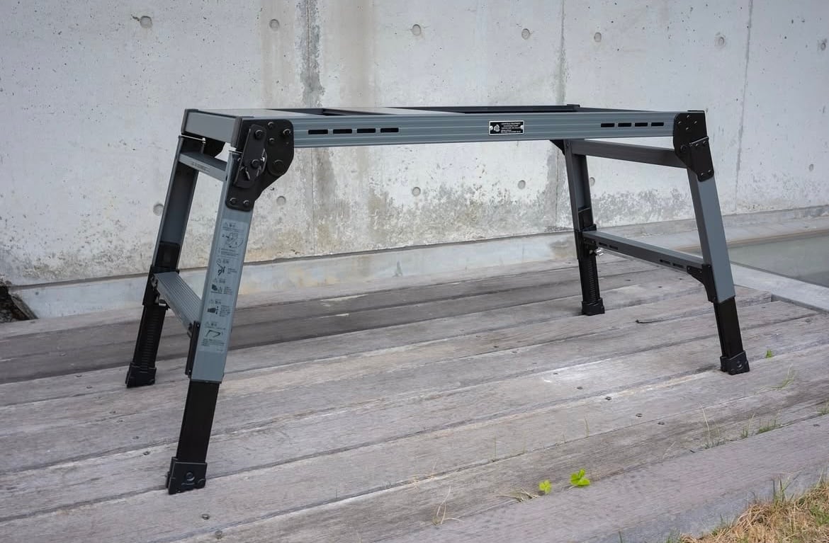 LOCKFIELD EQUIPMENT × HASEGAWA _ アルミグリルテーブル【予約販売