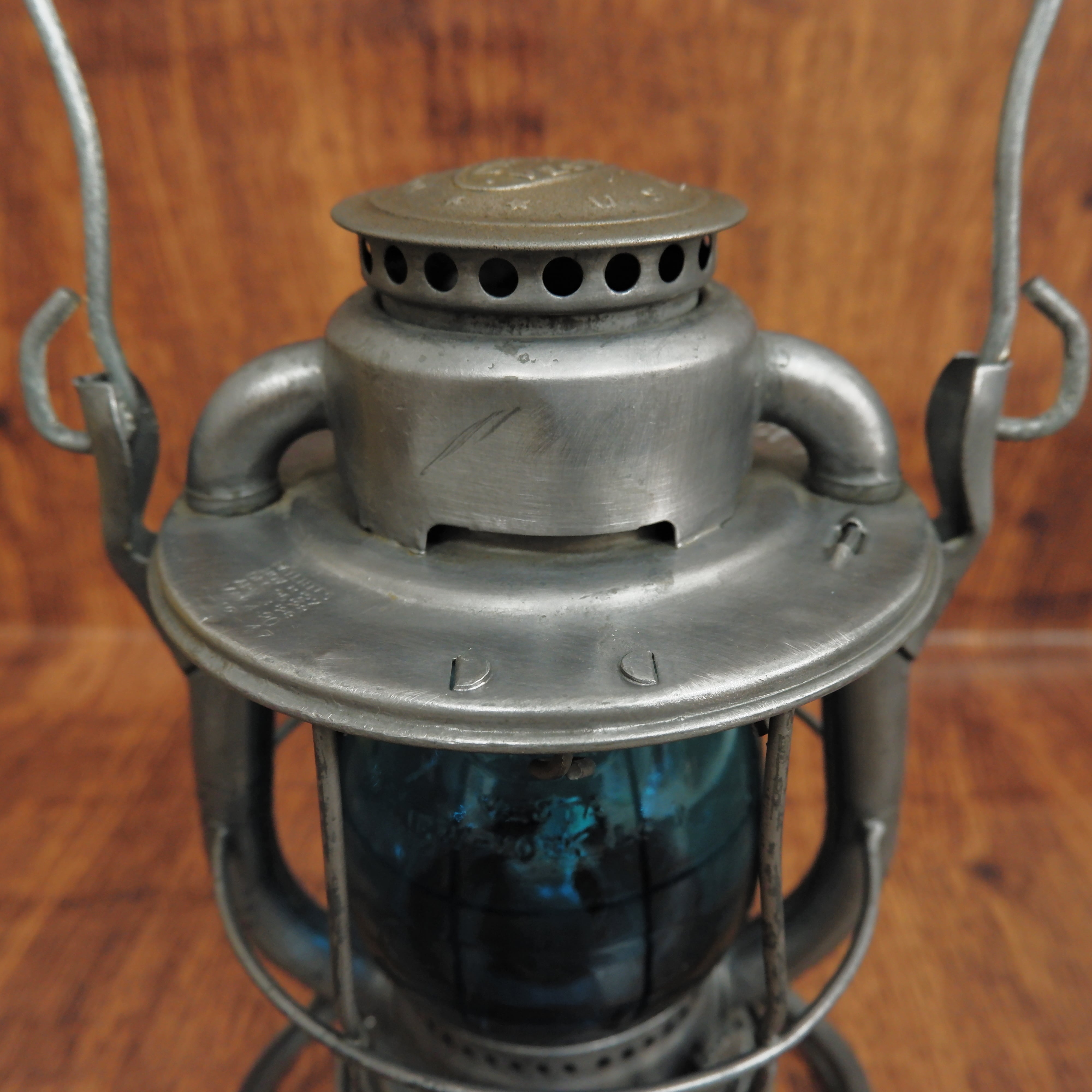 美品 青ホヤ】 DIETZ VESTA レイルロードランタン 20906 | 週末 す と あ