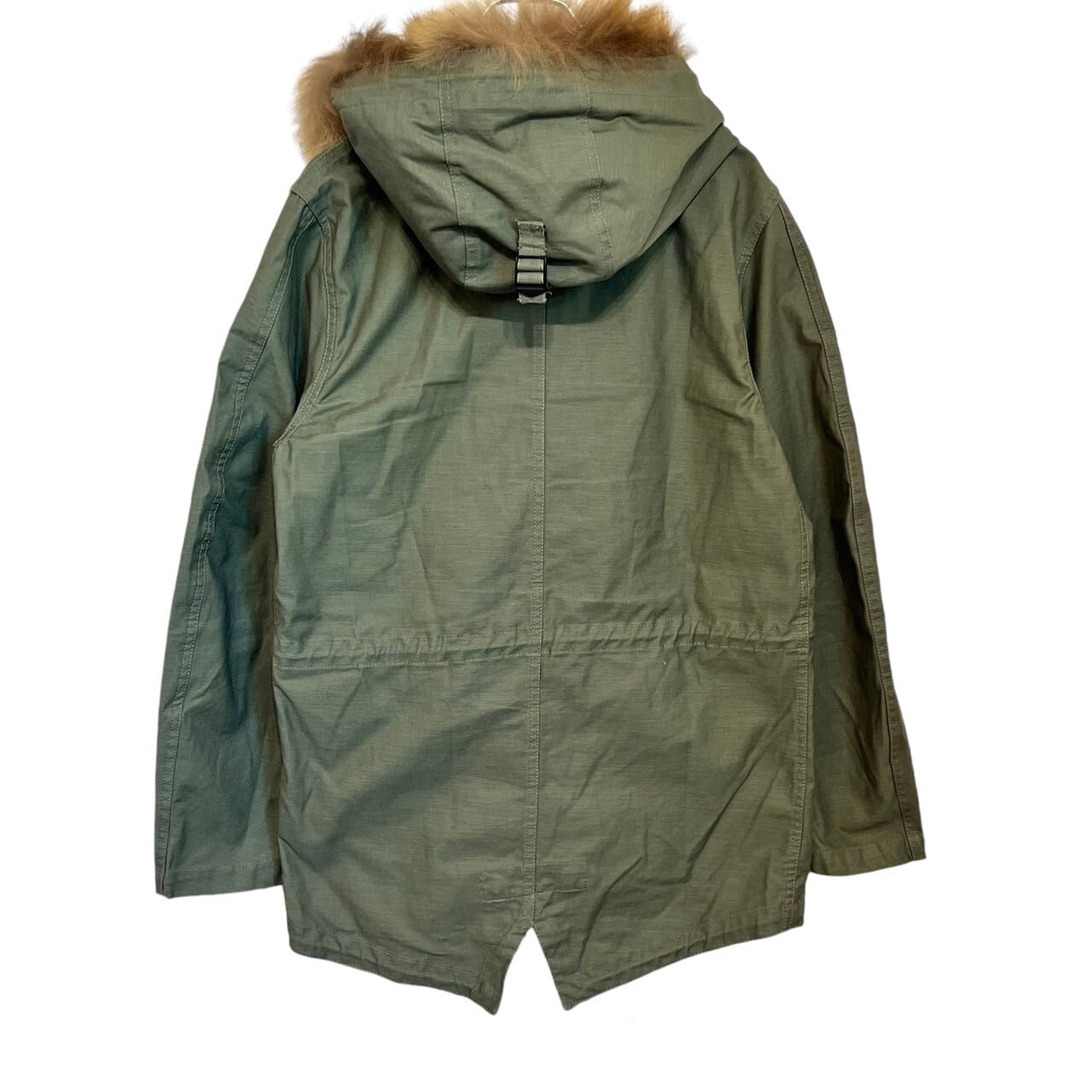 stussy ステューシー モッズコート ラクーンファー ミリタリー | 古着
