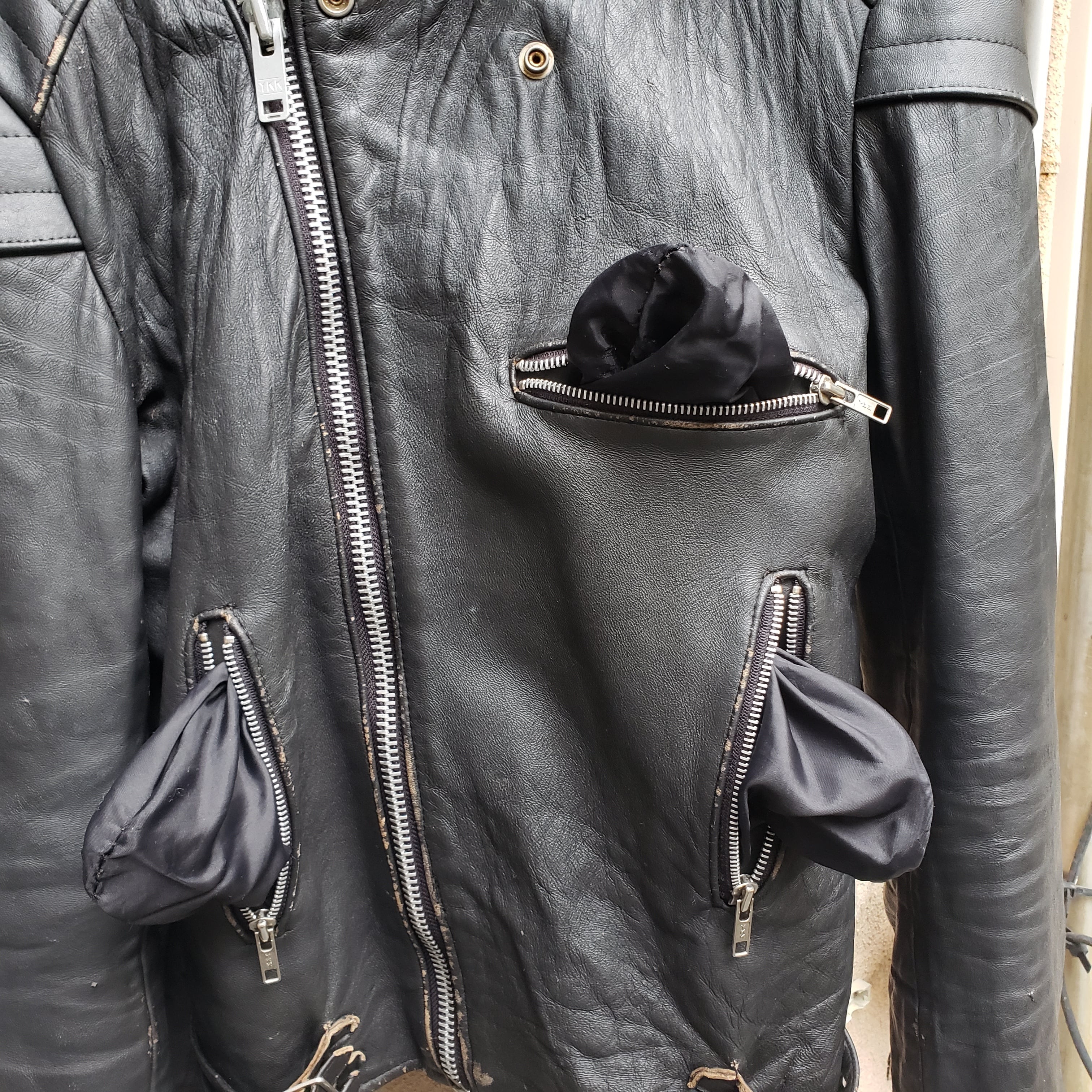 70-80s Vintage UK Riders Jacket ライダースジャケット ロンジャン