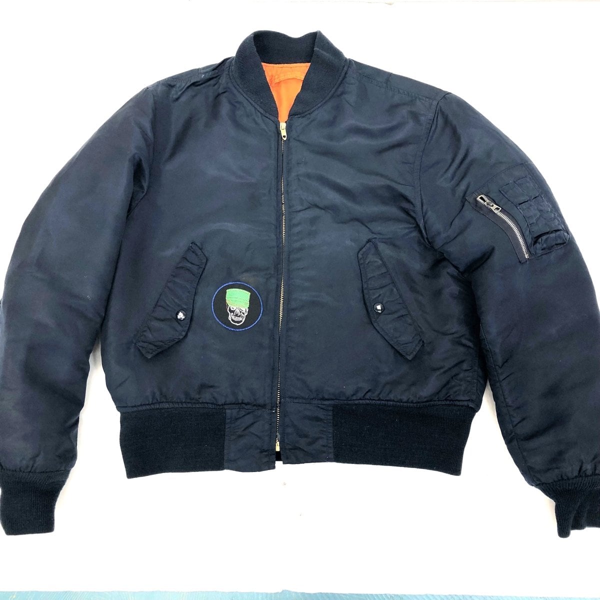 SPIEWAK スピワック 70年代 USA製 MA-1 FLIGHT JACKET NAVY フライト