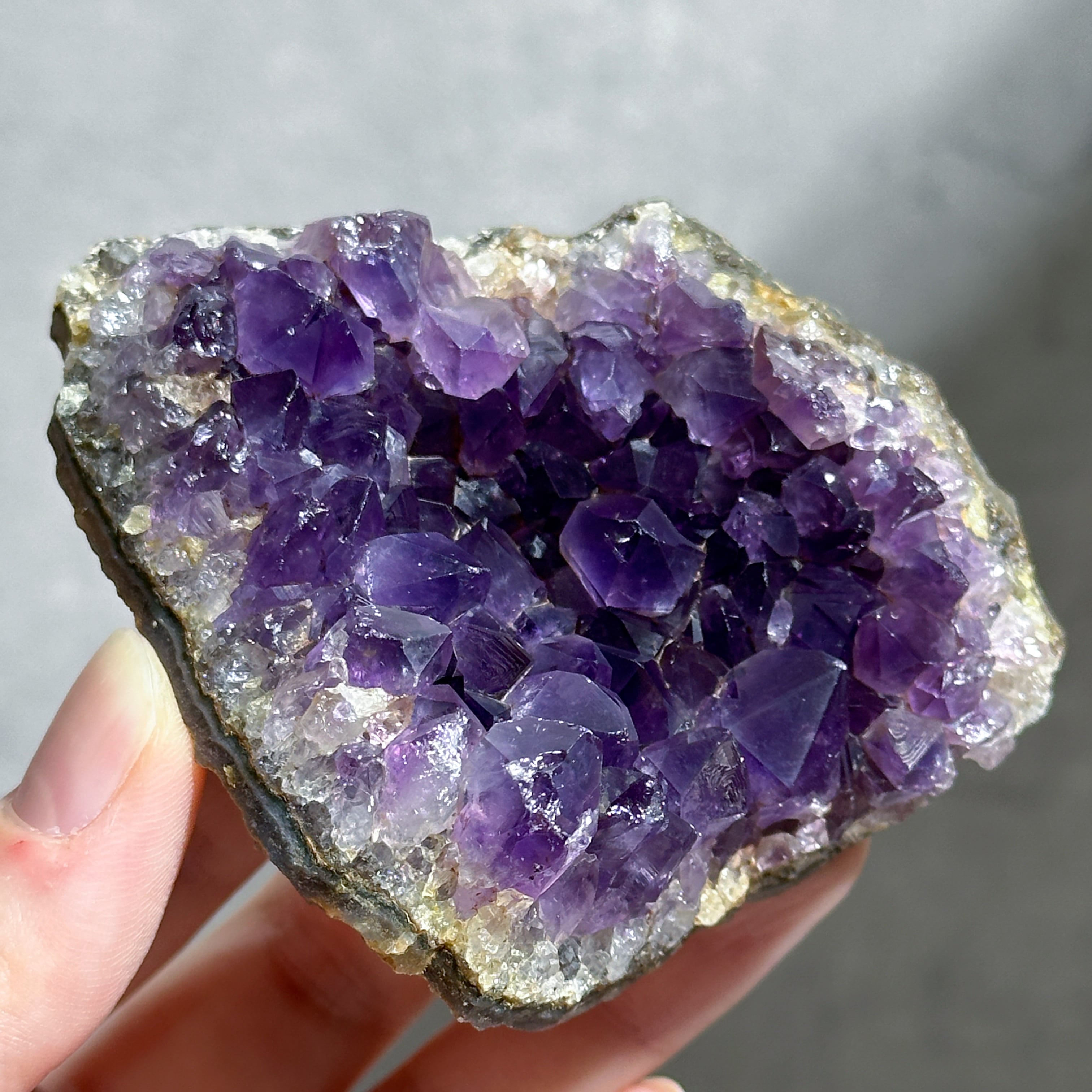天使の指紋◎ウルグアイ産アメジスト 原石25◇ Amethyst ◇天然石