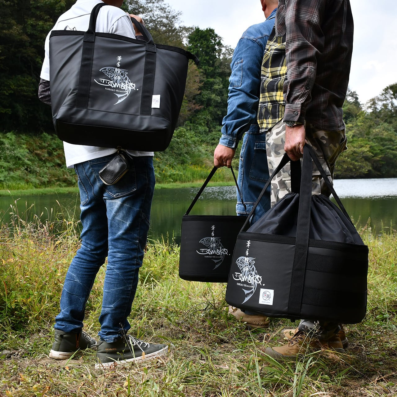 3種類の焚火台収納バッグセット | takumijapan
