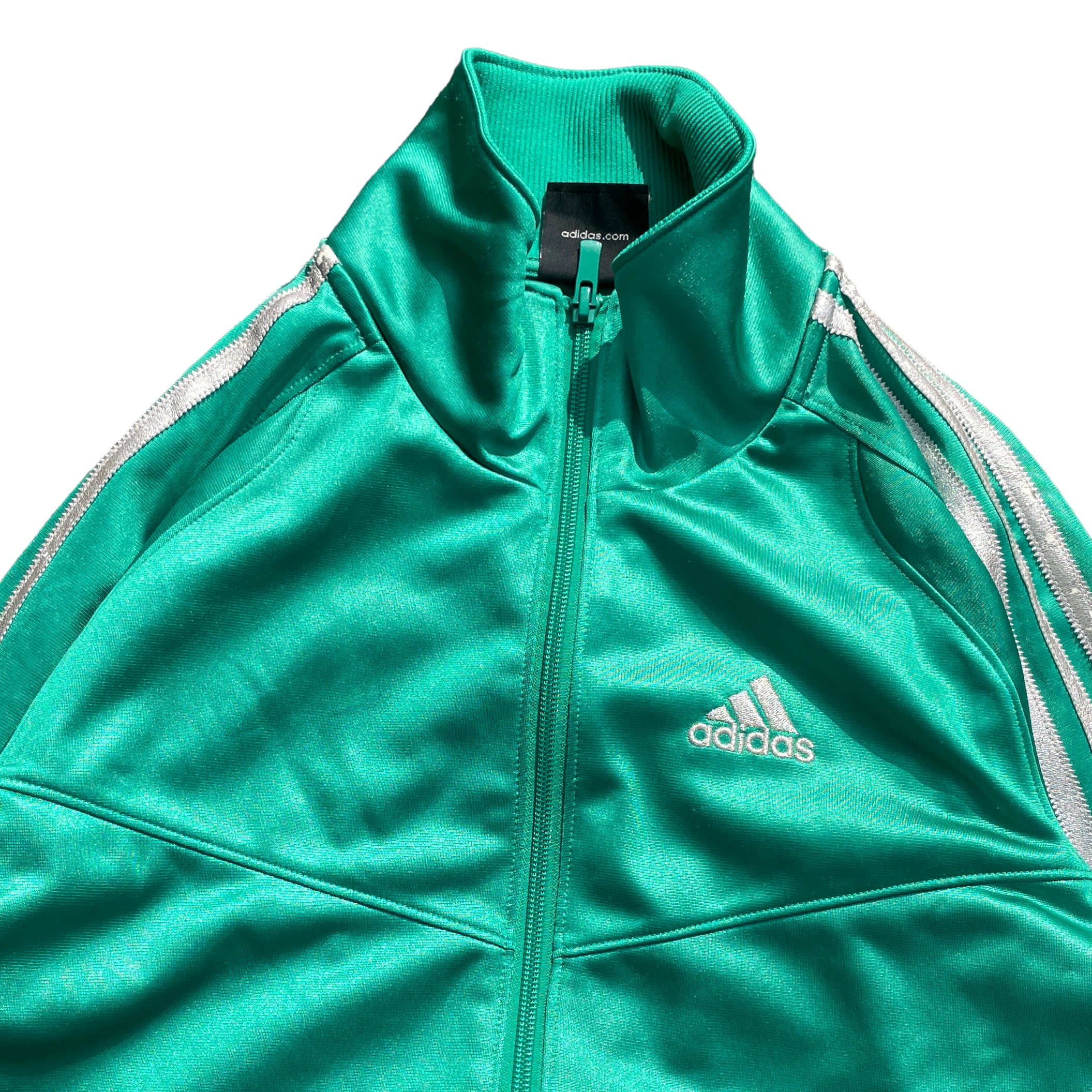00's adidas アディダス ジャージ/トラックジャケット 光沢 緑