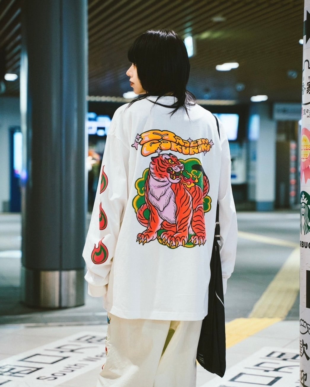 DOMINGO Tシャツ M ネイビー ルースイソンブラ 完売カラー】ドミンゴ