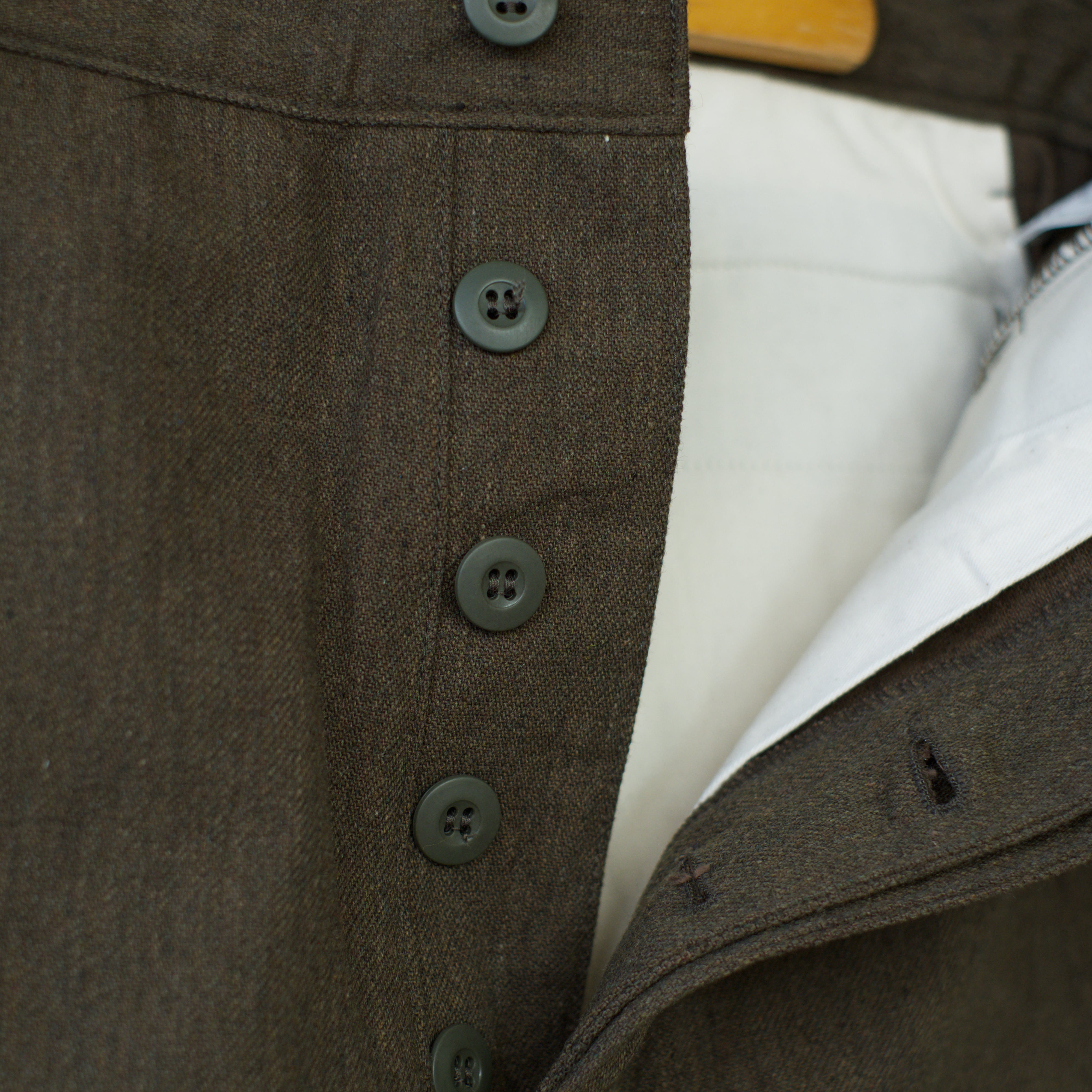 CRANK PROJECTS】C/W ARMY TWILL FAT PANTS (olive) | dros dro