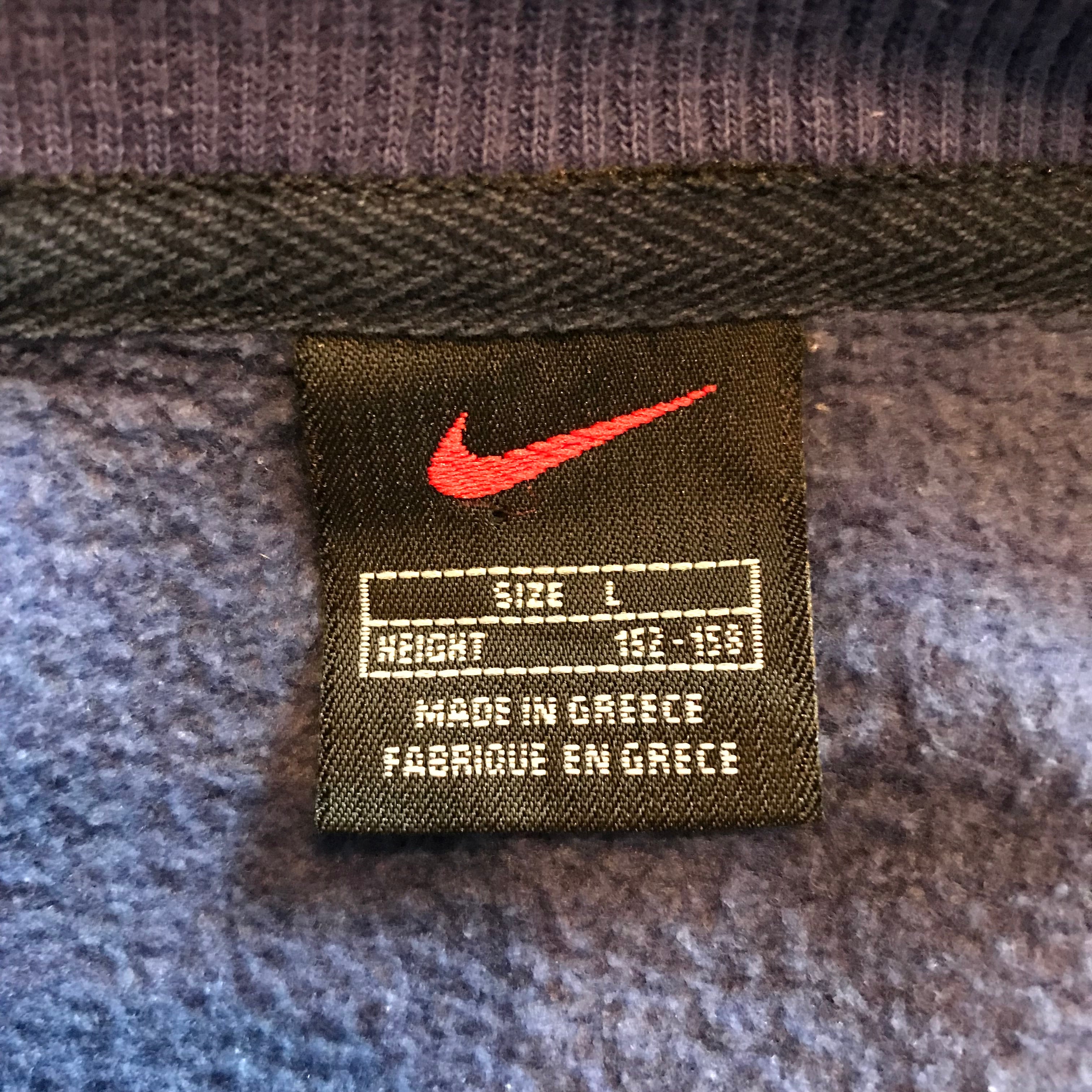 キッズ》90s NIKE ナイキ スウォッシュ ロゴ 前V スウェット スエット
