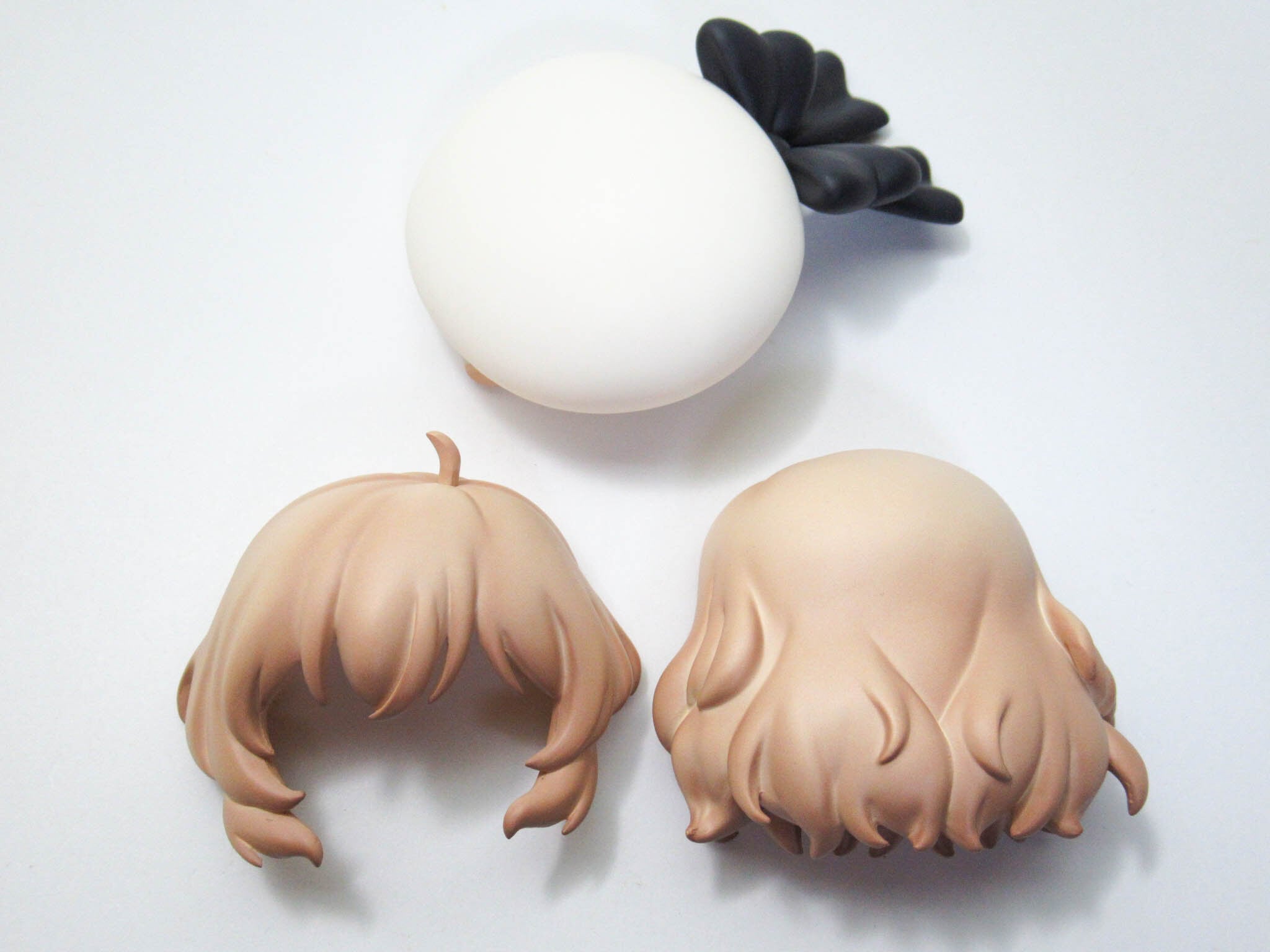 再入荷【1304】 岩永琴子 髪パーツ セミロング ねんどろいど | ホビー
