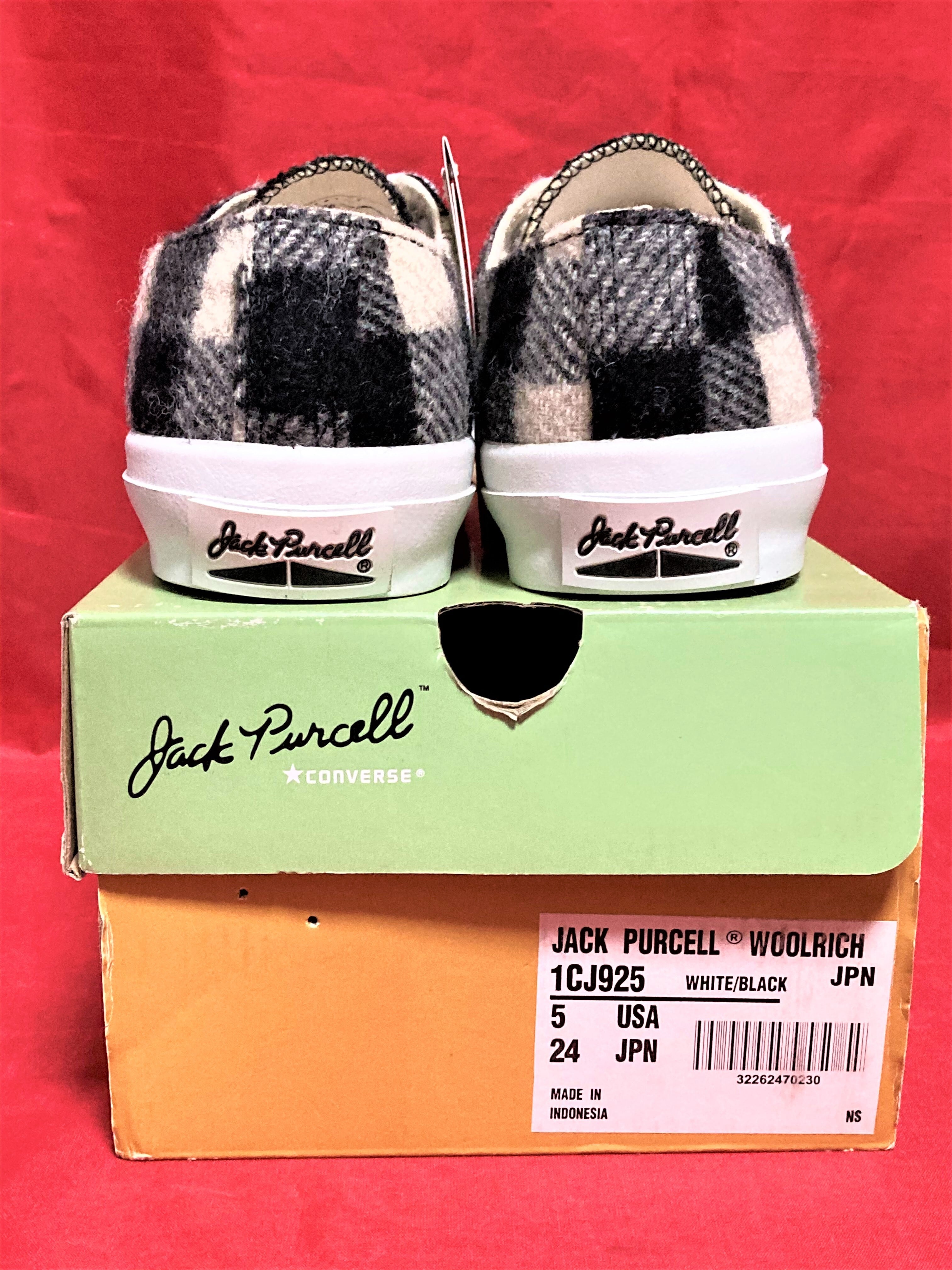CONVERSE（コンバース）JACK PURCELL WOOLRICH（ジャックパーセル