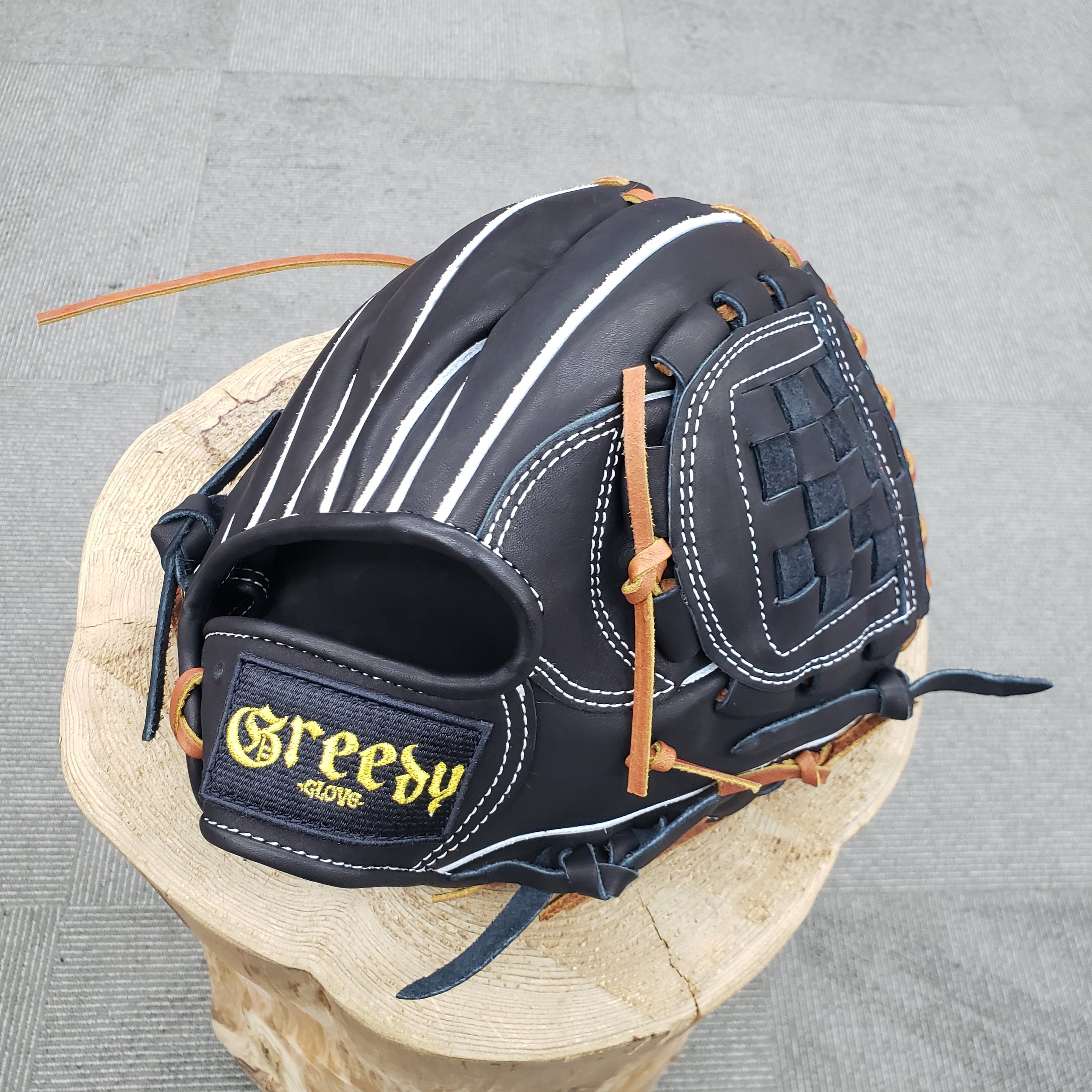 Greedy グリーディーグラブ 内野用 ブラック ゴムソフトボール用 軟式