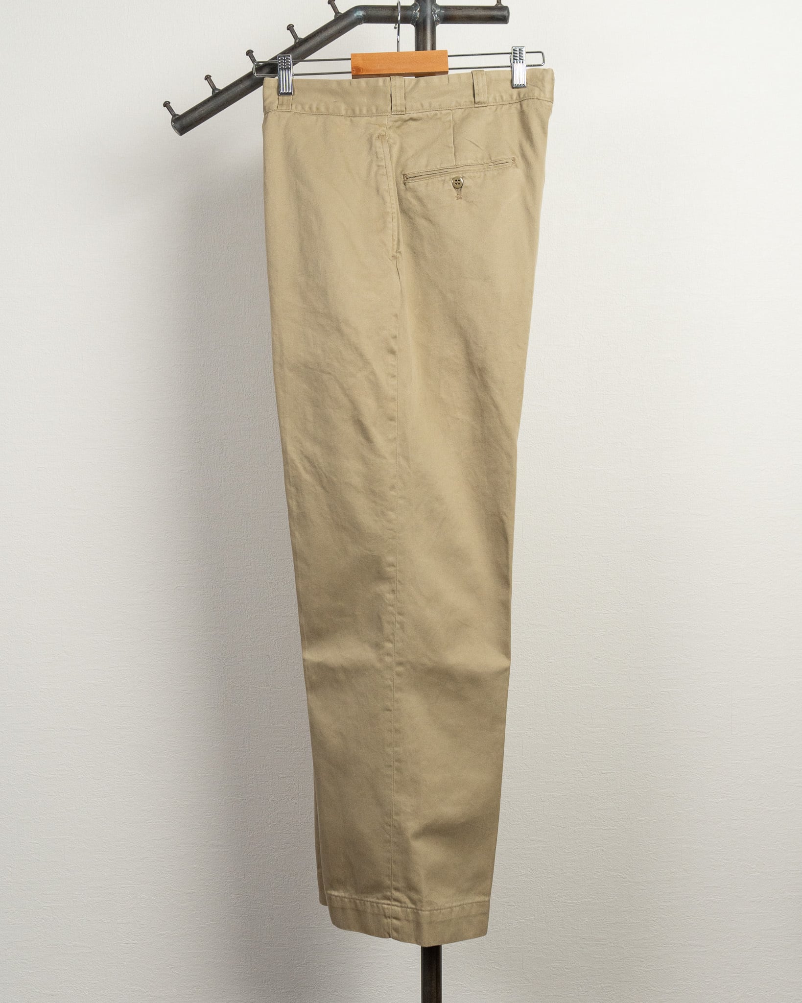 W36】U.S.ARMY 60s Chino Trousers 8.2oz Khaki Shade1 Cotton100