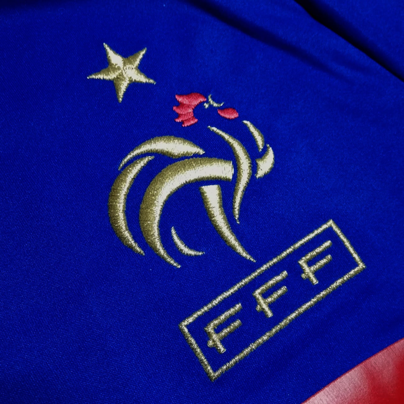 フランス代表 2008 adidas ホーム半袖 ユニフォーム #4 VIEIRA