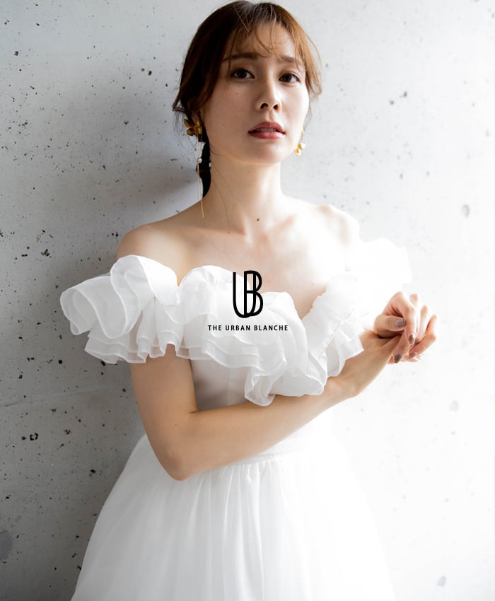 THE URBAN BLANCHE ORIGINAL 】 vitamin dress ウエディングドレス