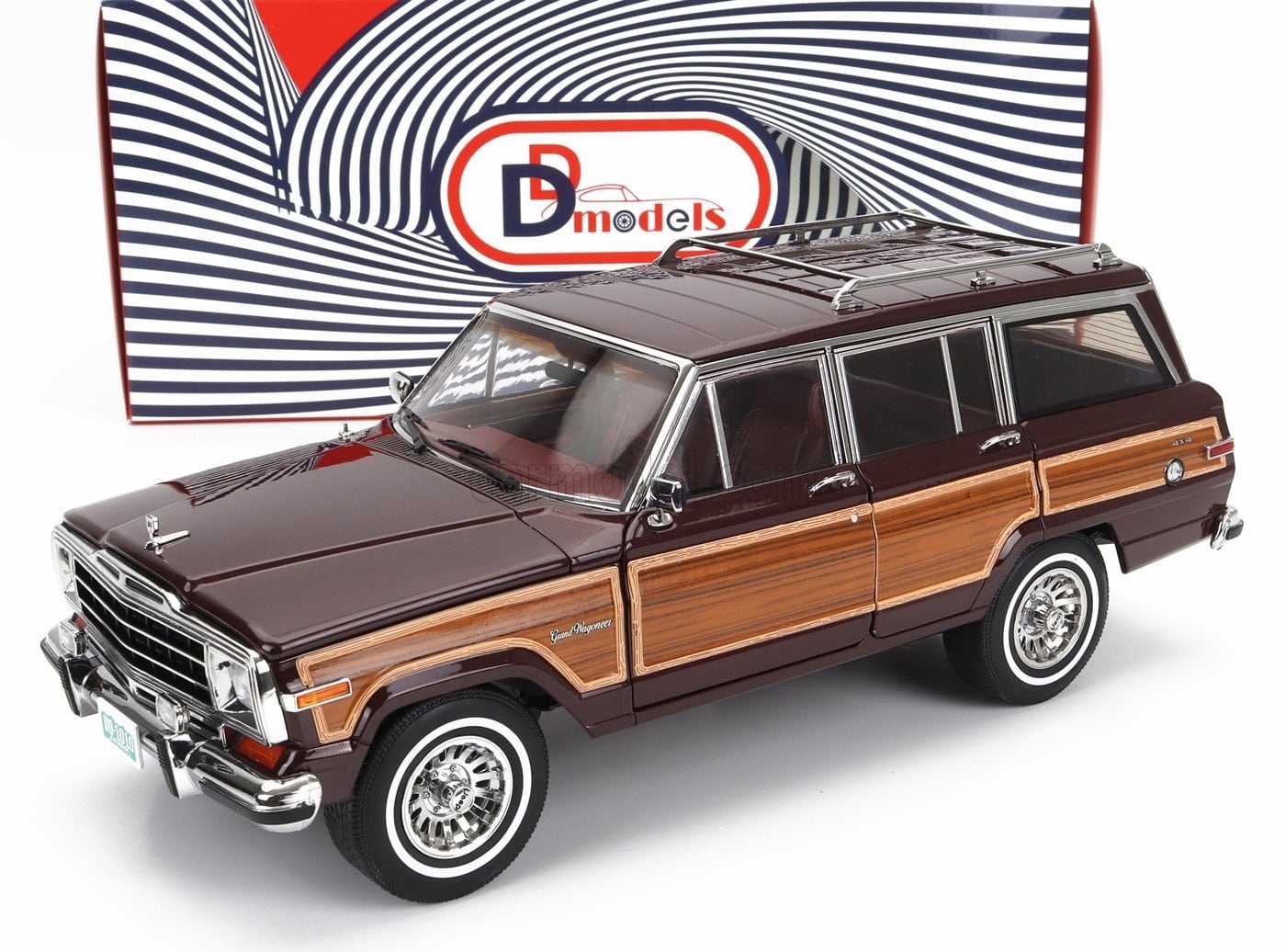 ミニカー アメ車 1/18 ジープ グランドワゴニア DD-MODELS 1/18 JEEP