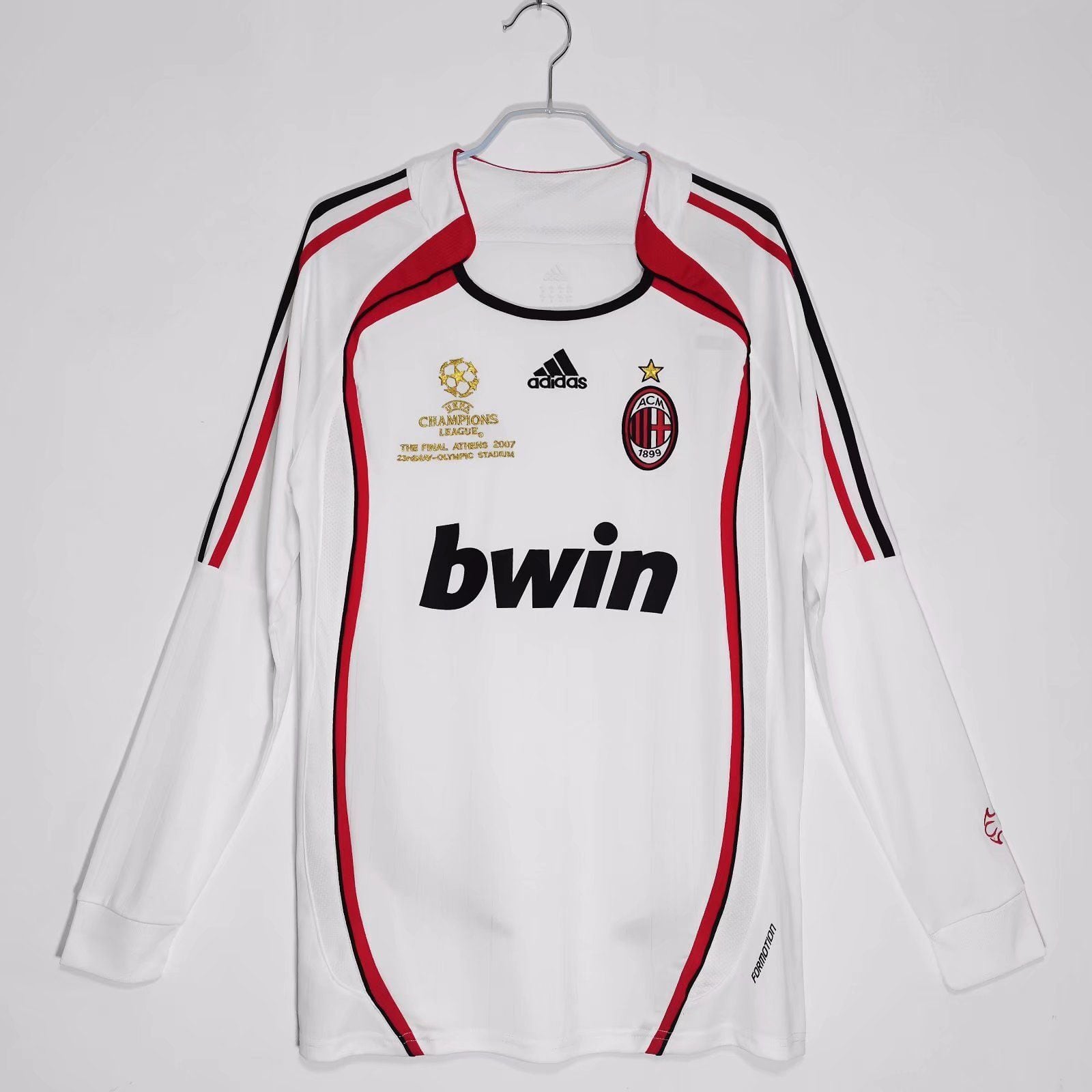 2006-07 AC Milan Away Long Sleeve Retro Jersey AC ミラン 06-07