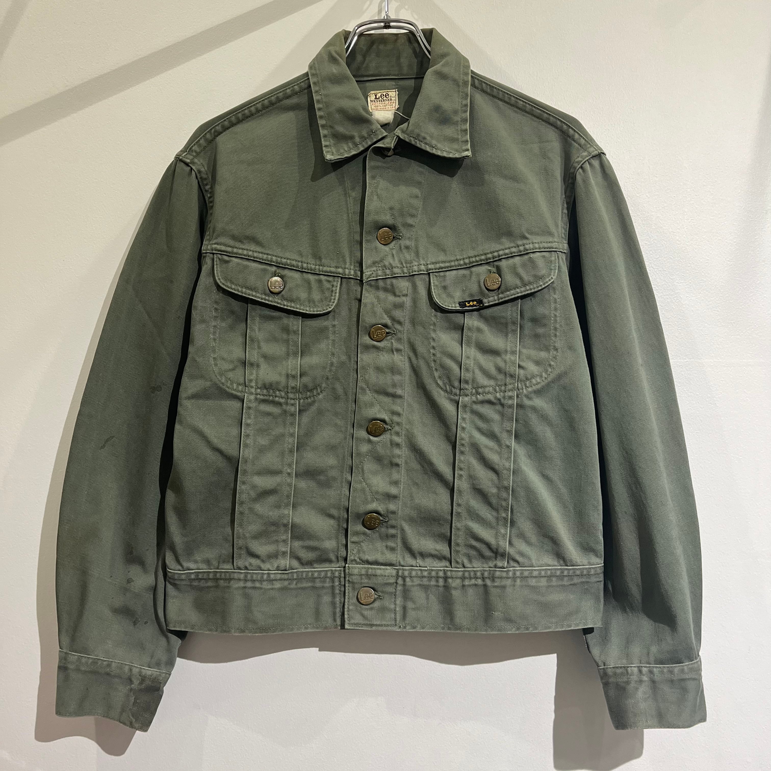 60s Lee 106-J Westerner Orive 60年代 リー ウエスターナー オリーブ
