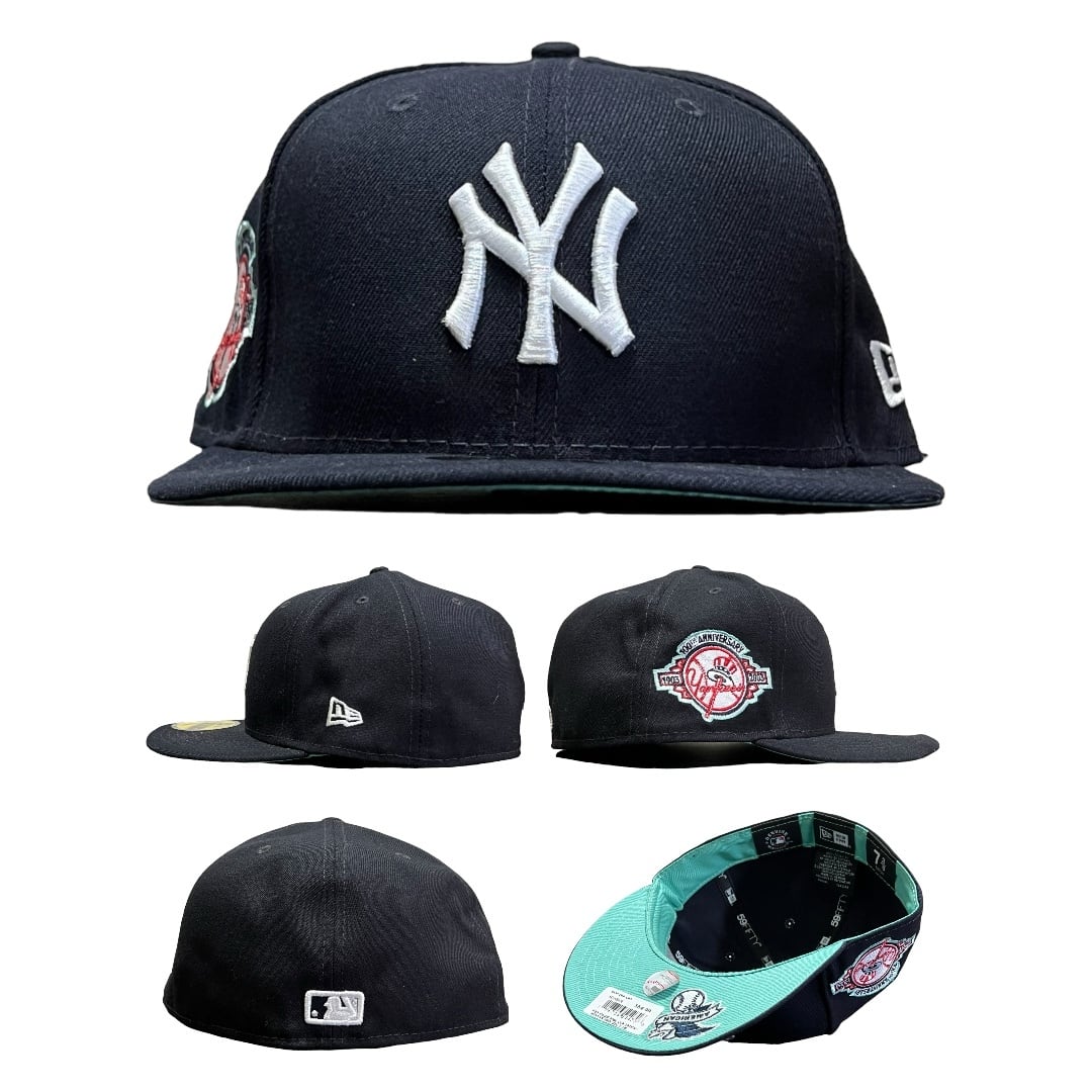 New Era 59Fifty Fitted Cap Newyork Yankees “Tiffany” Navy UV Mint