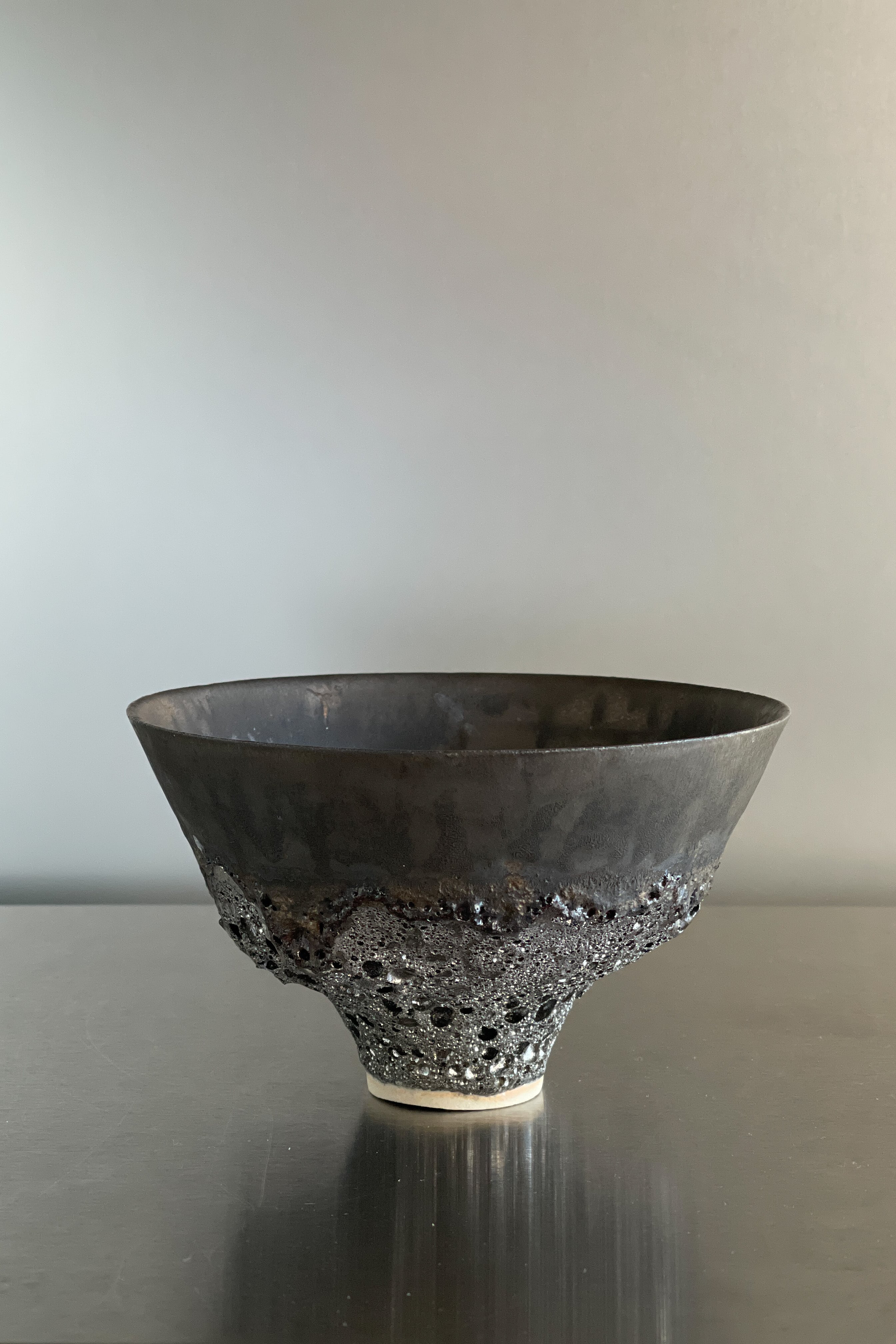 LAVA PLATINUM瓷BOWL 青木良太 作品 O-LB-23 | web-shop MITATE