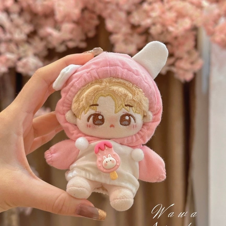 15cmぬい服】アイスキャンディロンパース 15cm着せ替えぬいぐるみ用