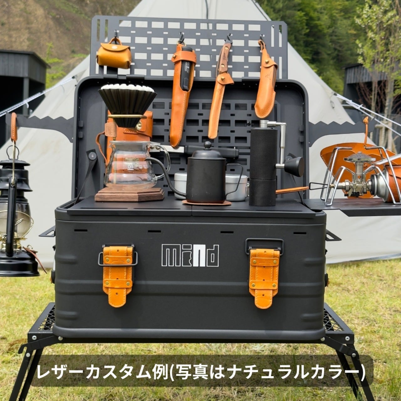 gemelli アルミコンテナレザーベルト&ハンドル ナチュラル | OLIVE