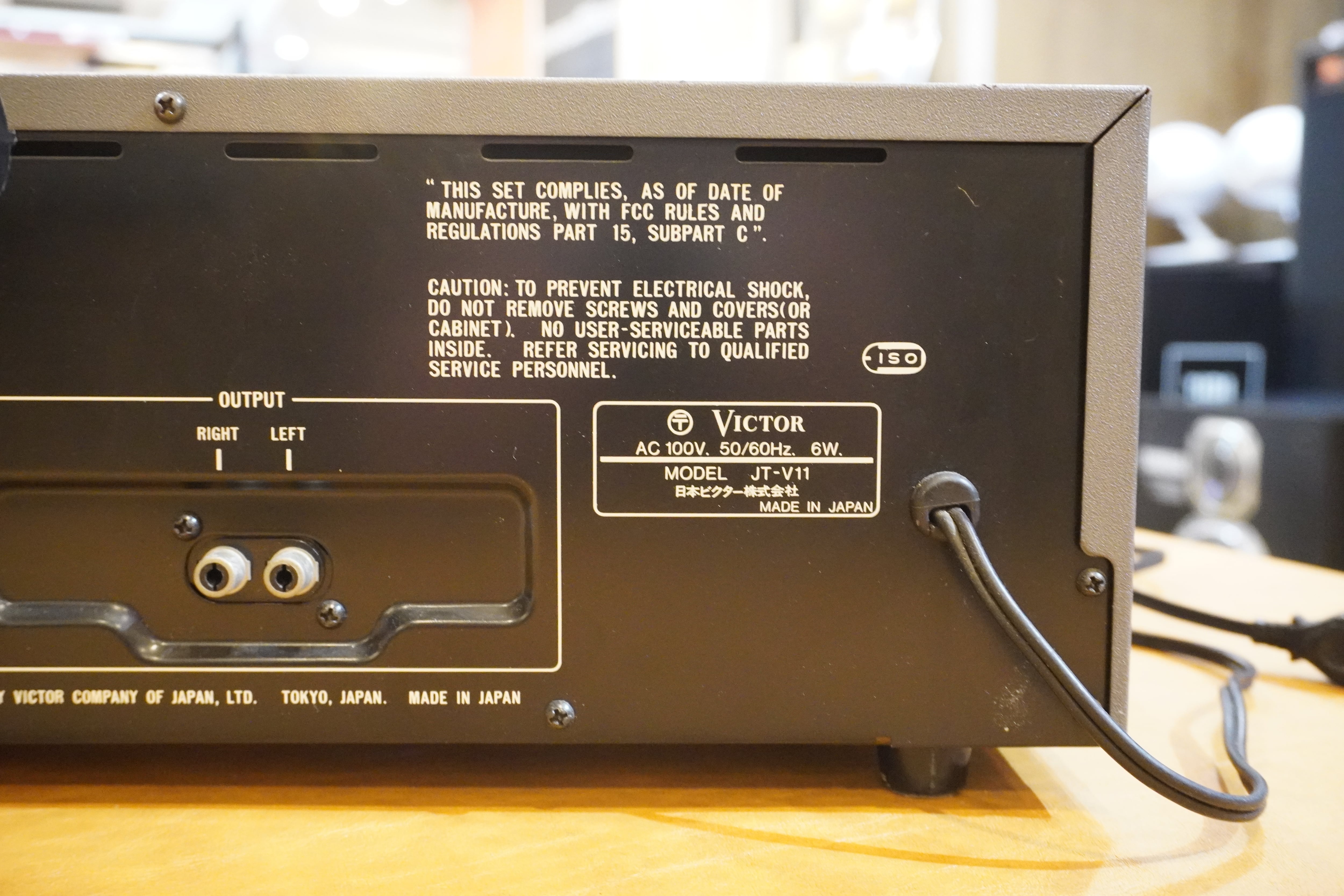 中古品】Victor チューナー JT-V11 | babadenki