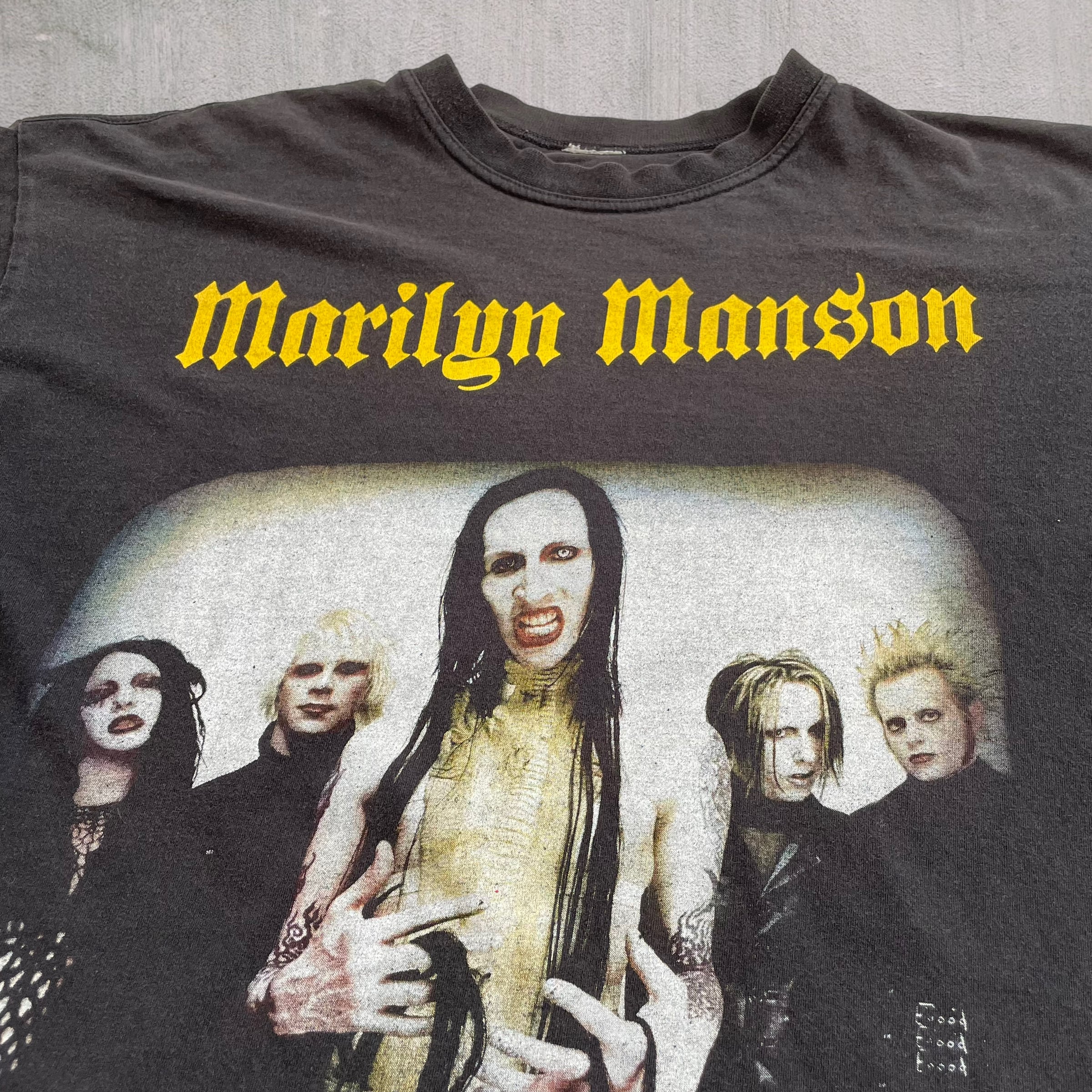 00s Marilyn Manson t-shirt | A46