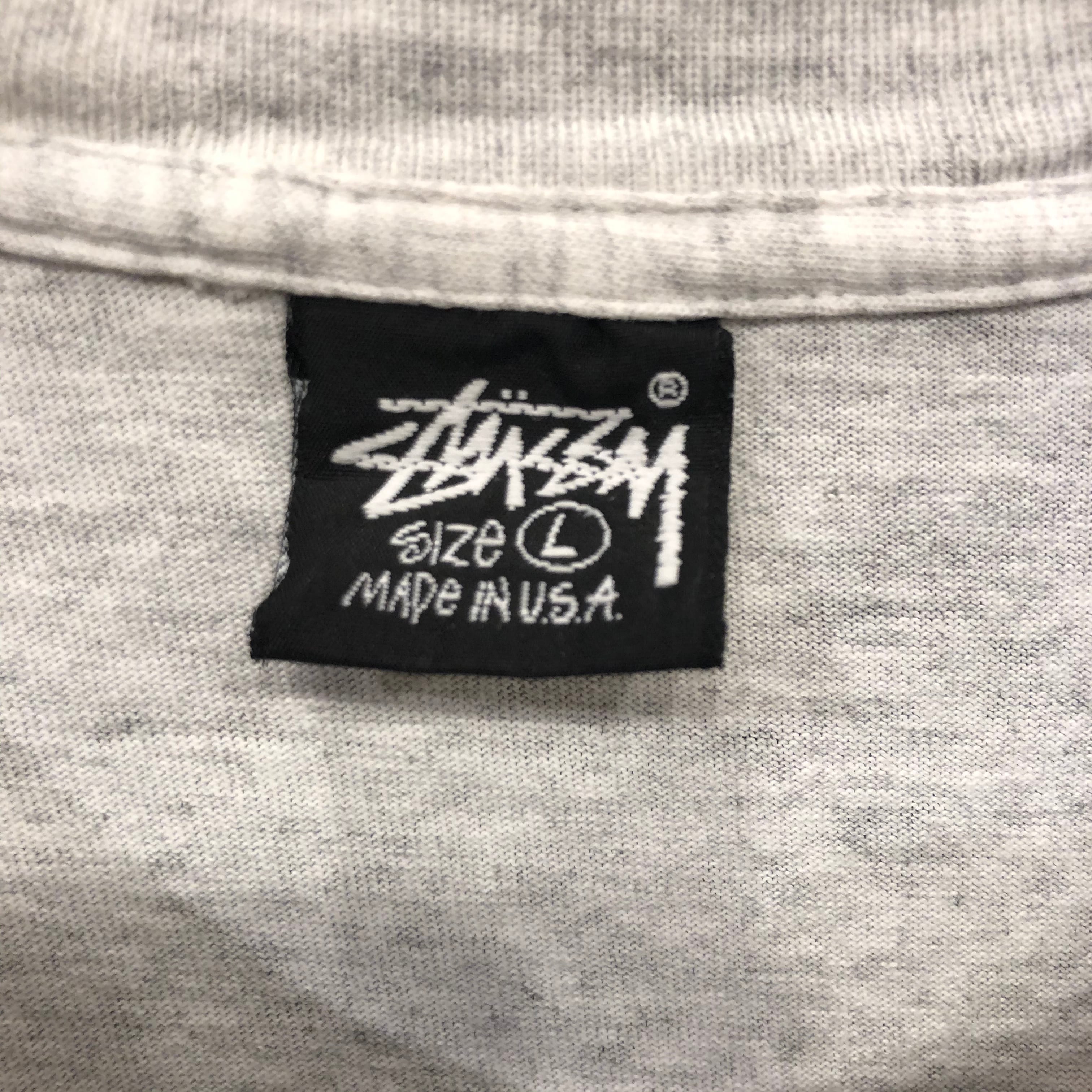 80s Stussy Tシャツ 黒タグ USA製 | VOSTOK