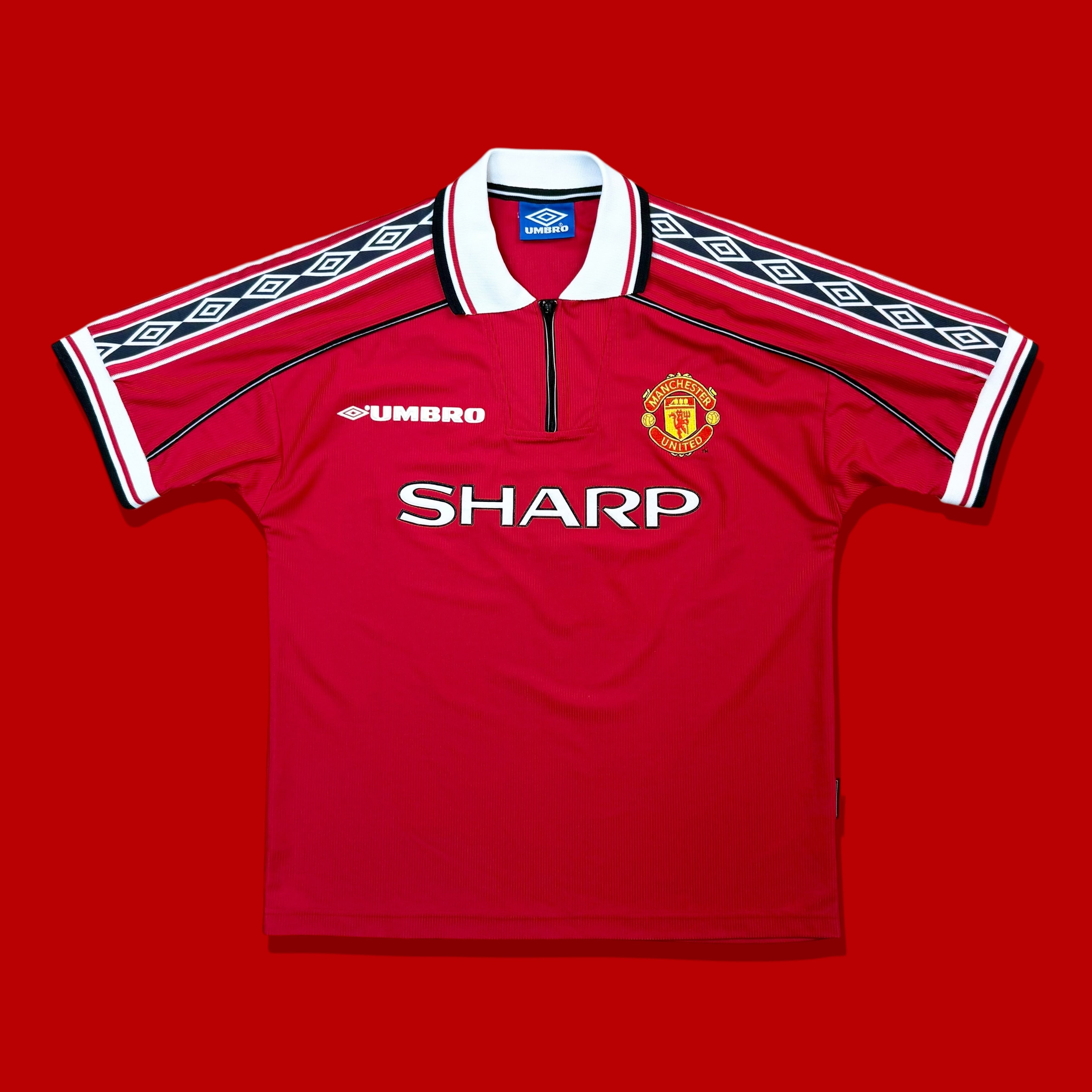 1998/1999 Manchester United BECKHAM home shirt | MARKET