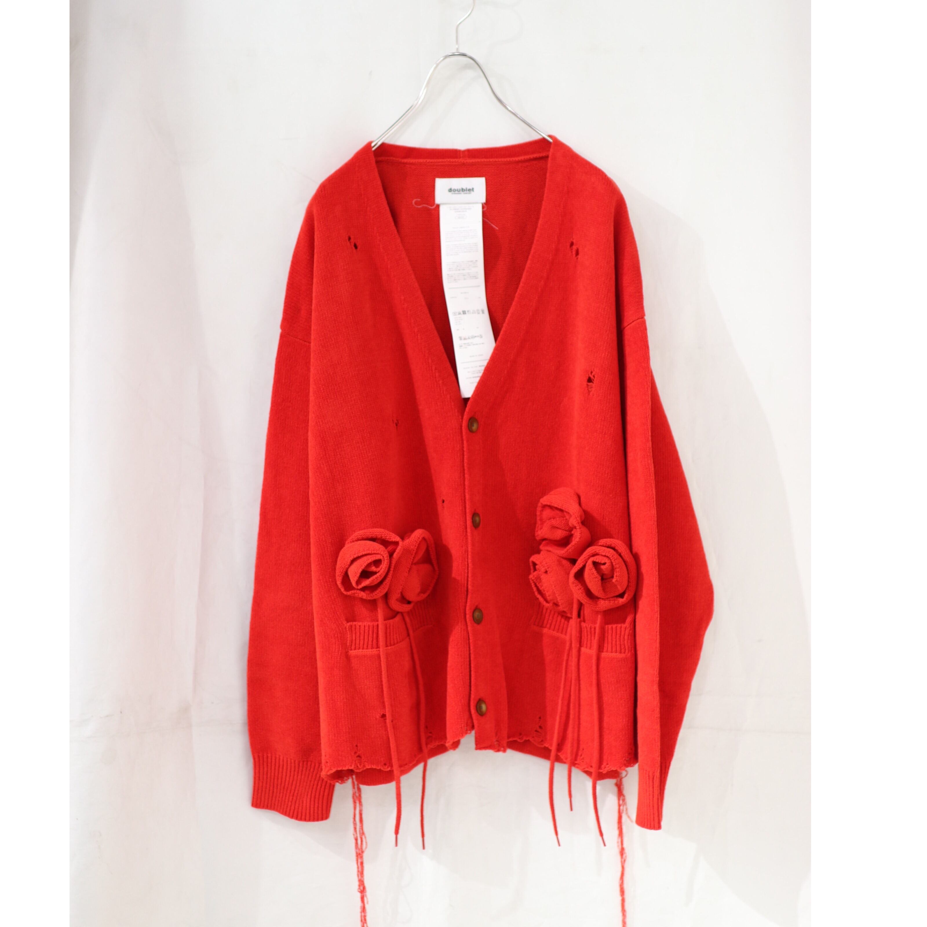 doublet FLOWER CORSAGE CARDIGAN 21SS40KN48_2 | IAAAM ONLINE STORE