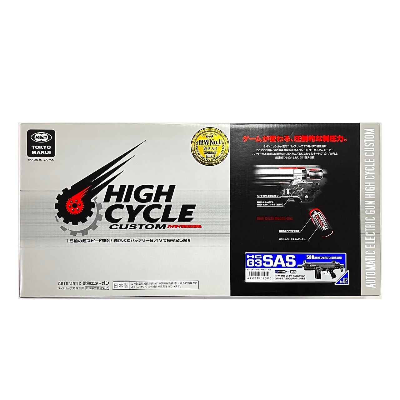 東京マルイ】ハイサイクル電動ガン G3SAS HC | TARGET-1 ONLINE