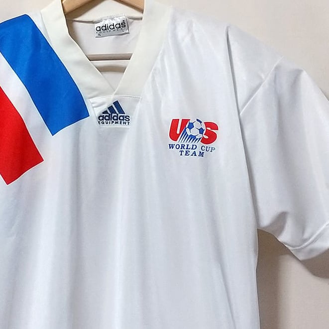 アメリカ代表 1992 adidas ホーム半袖 ユニフォーム（インポートXL