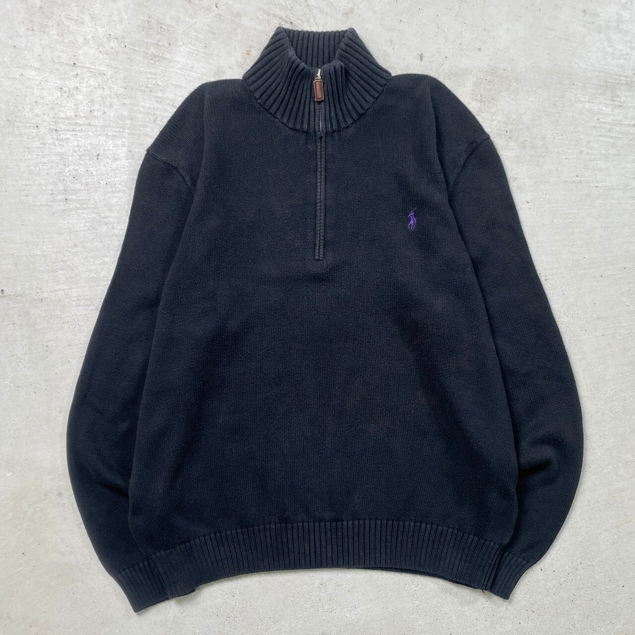 90年代 Polo by Ralph Lauren ポロバイラルフローレン ハーフジップ