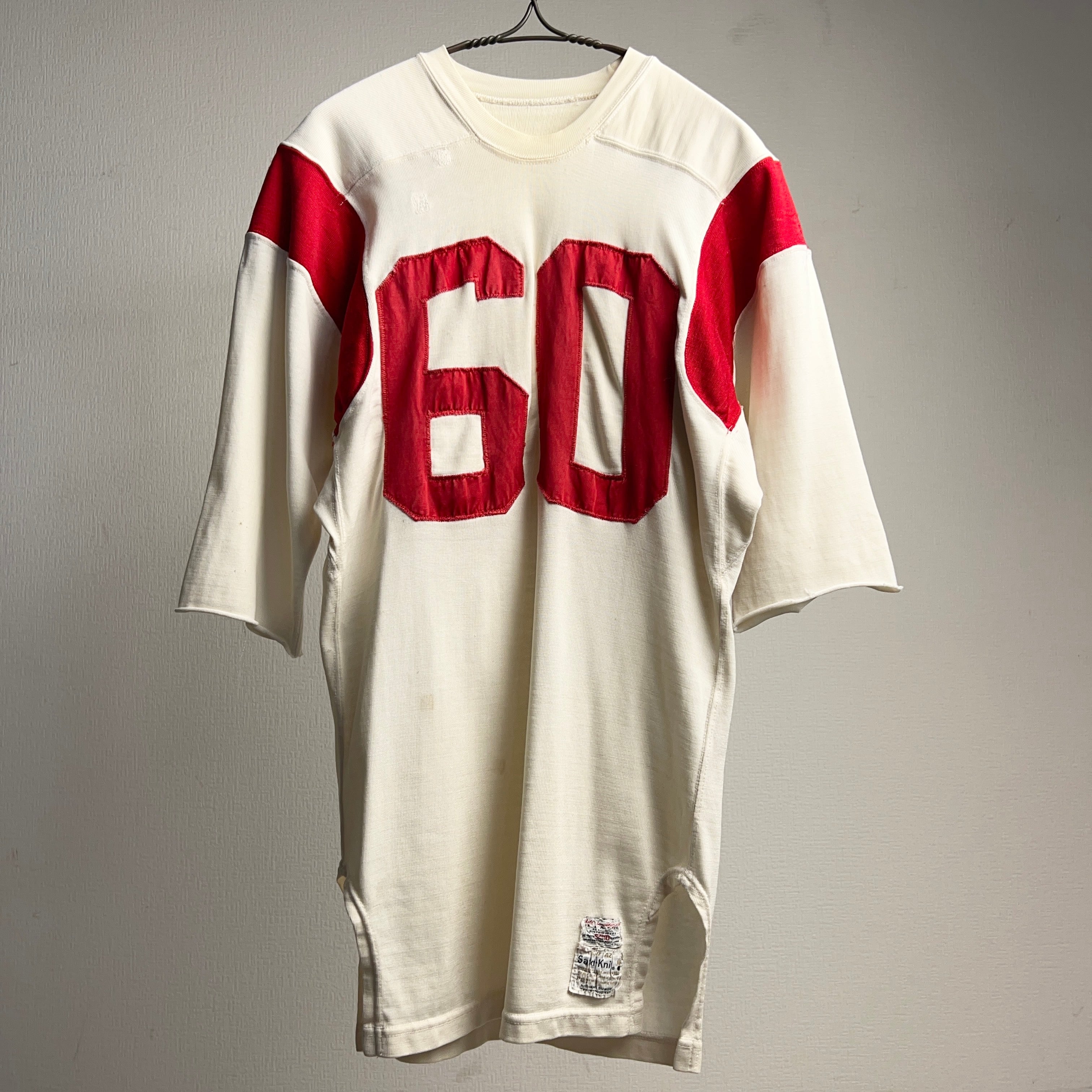 60~70's “Sand Knit” FOOTBALL T-shirt ヴィンテージ フットボール