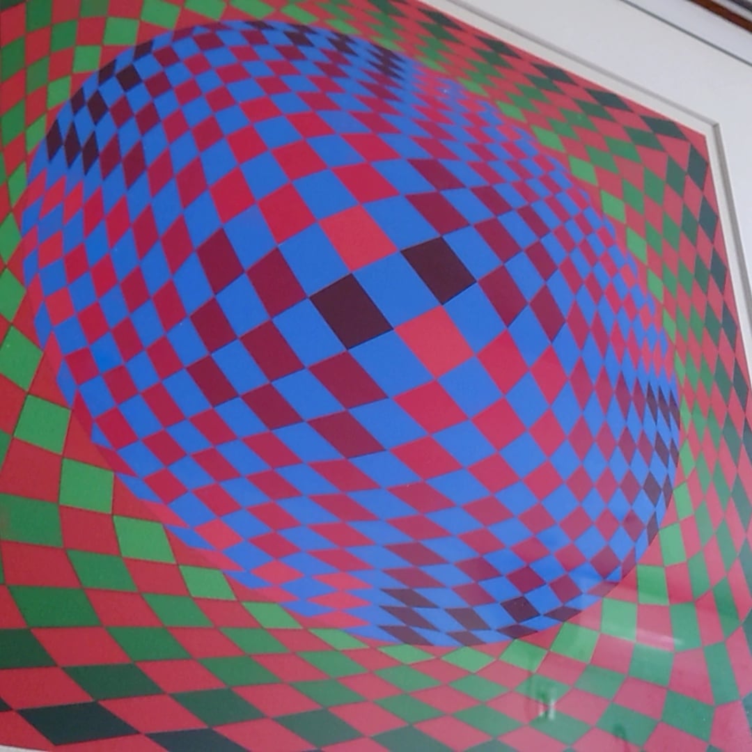 Victor Vasarely/ヴィクトル・ヴァザルリ シルクスクリーン ed.50/250