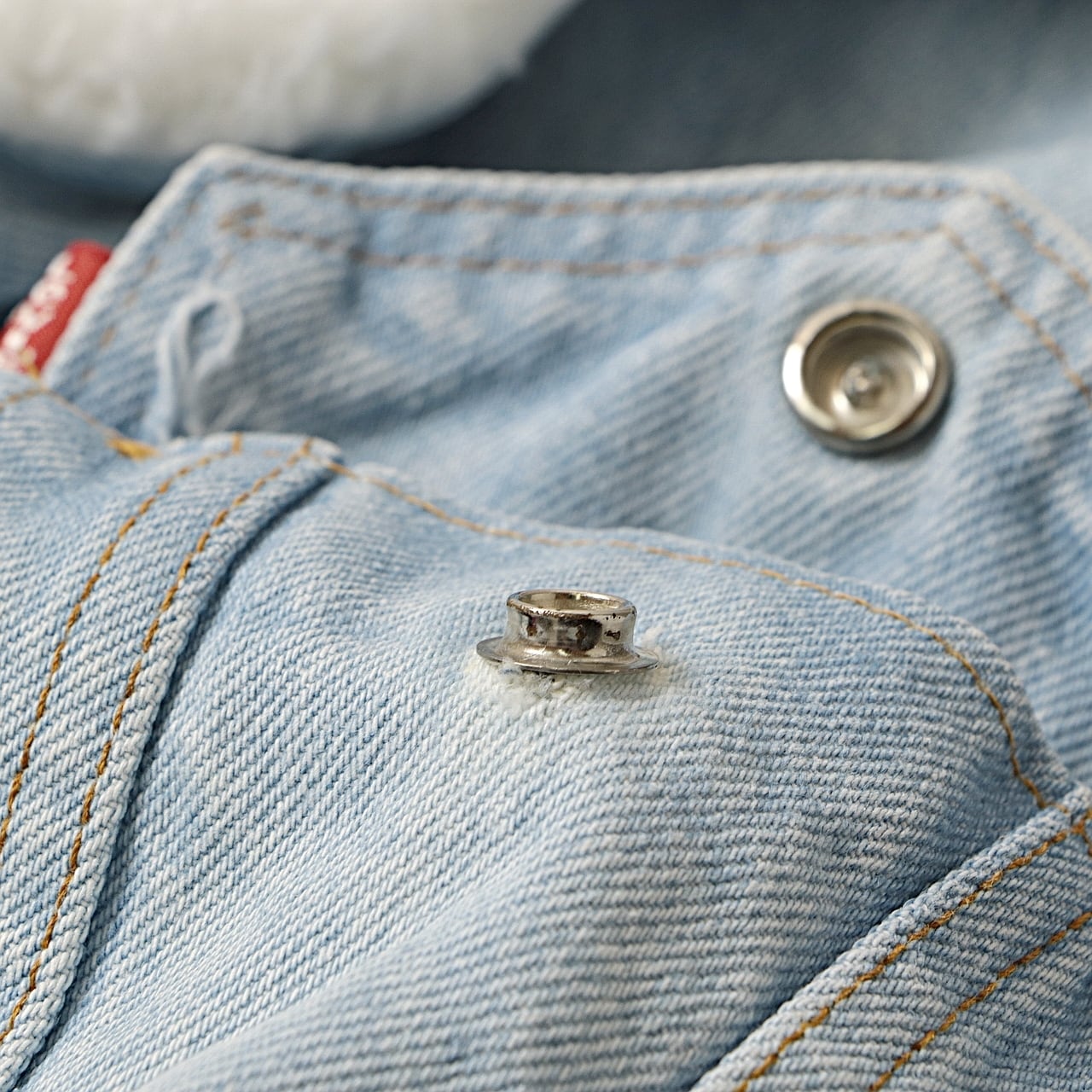 80s Levi's リーバイス ケミカル デニム ボア ジャケット usa製 古着
