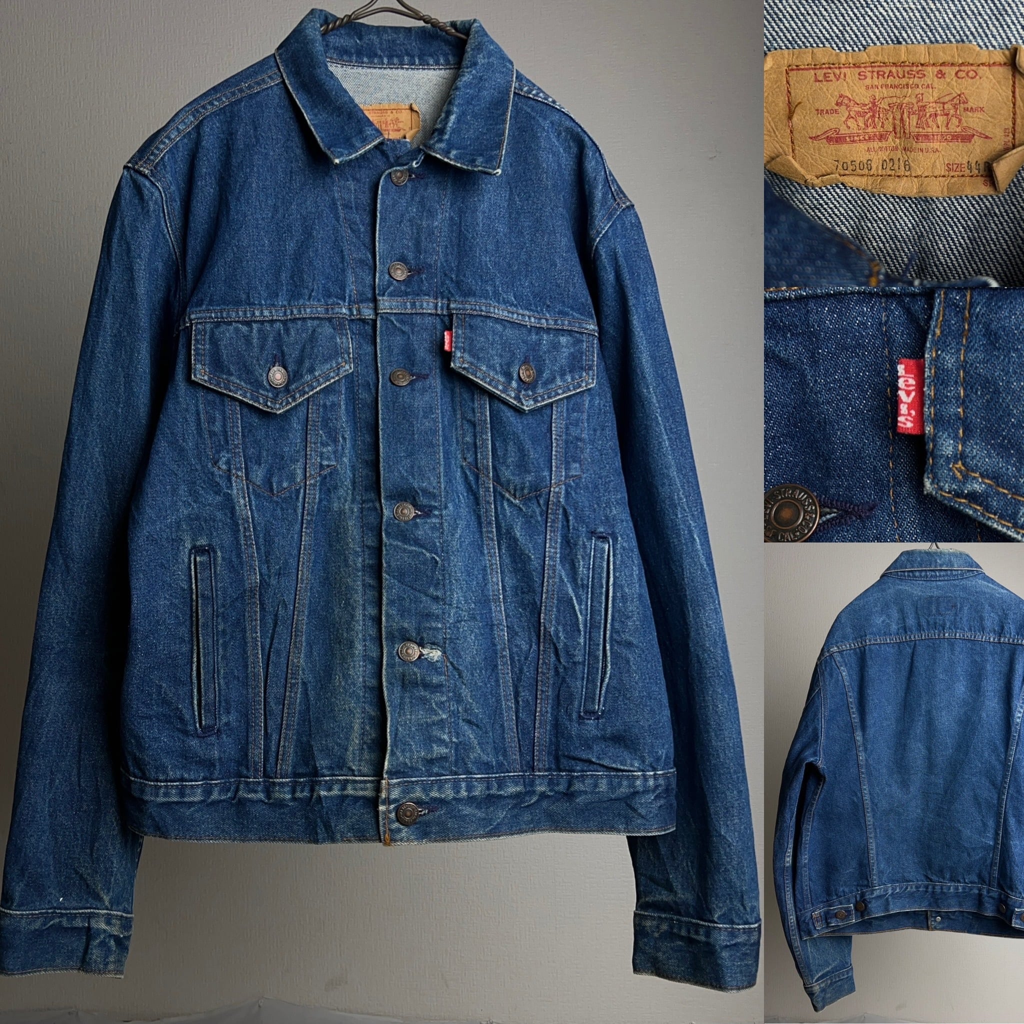 80's~90's Levi's 70506-0216 DENIM JACKET 80年代 90年代 リーバイス