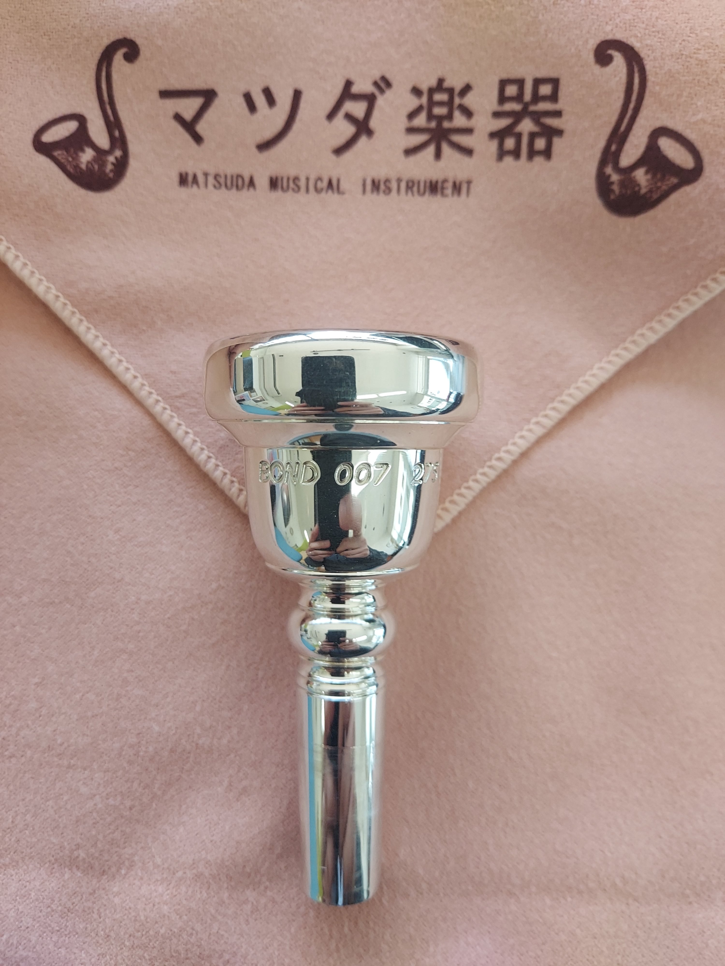 Romera 侍 45model 人気 マウスピース シルバー仕上げ 箱付き Romera