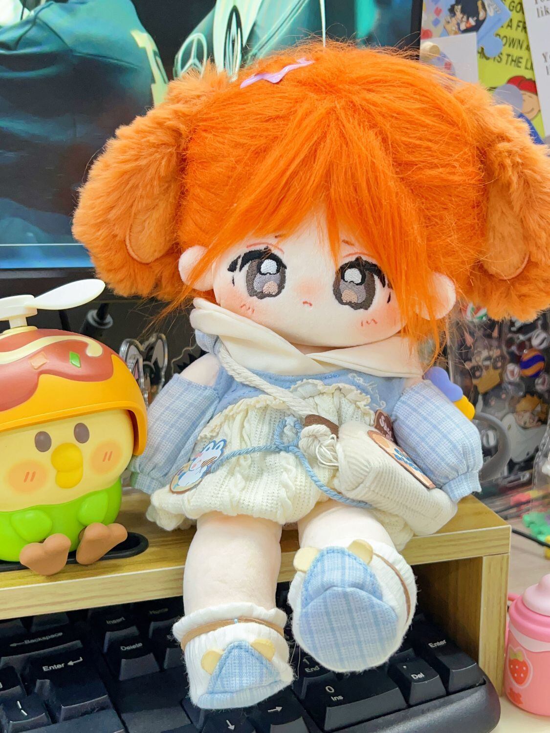 長い脚 25CM 着せ替えぬいぐるみ 無属性 着せ替え人形 コットンドール