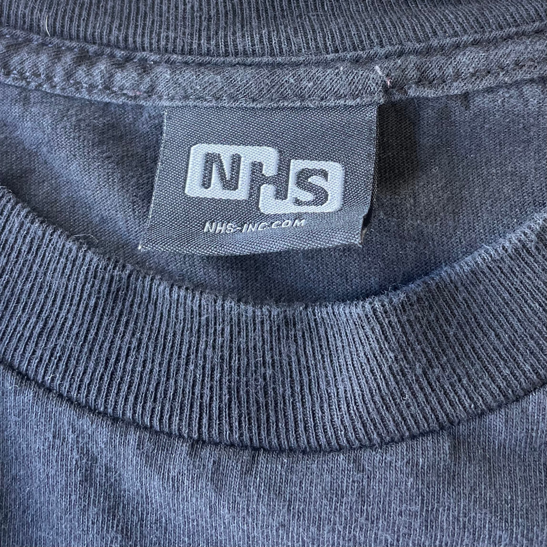 00s 【Independent】 インディペンデント NHS 黒タグ ロンT size.L