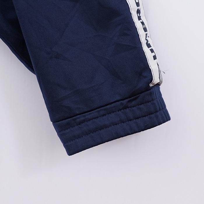 アンブロ トラックジャケット ネイビー 90s M 紺 白 刺繍 11219 | fuufu