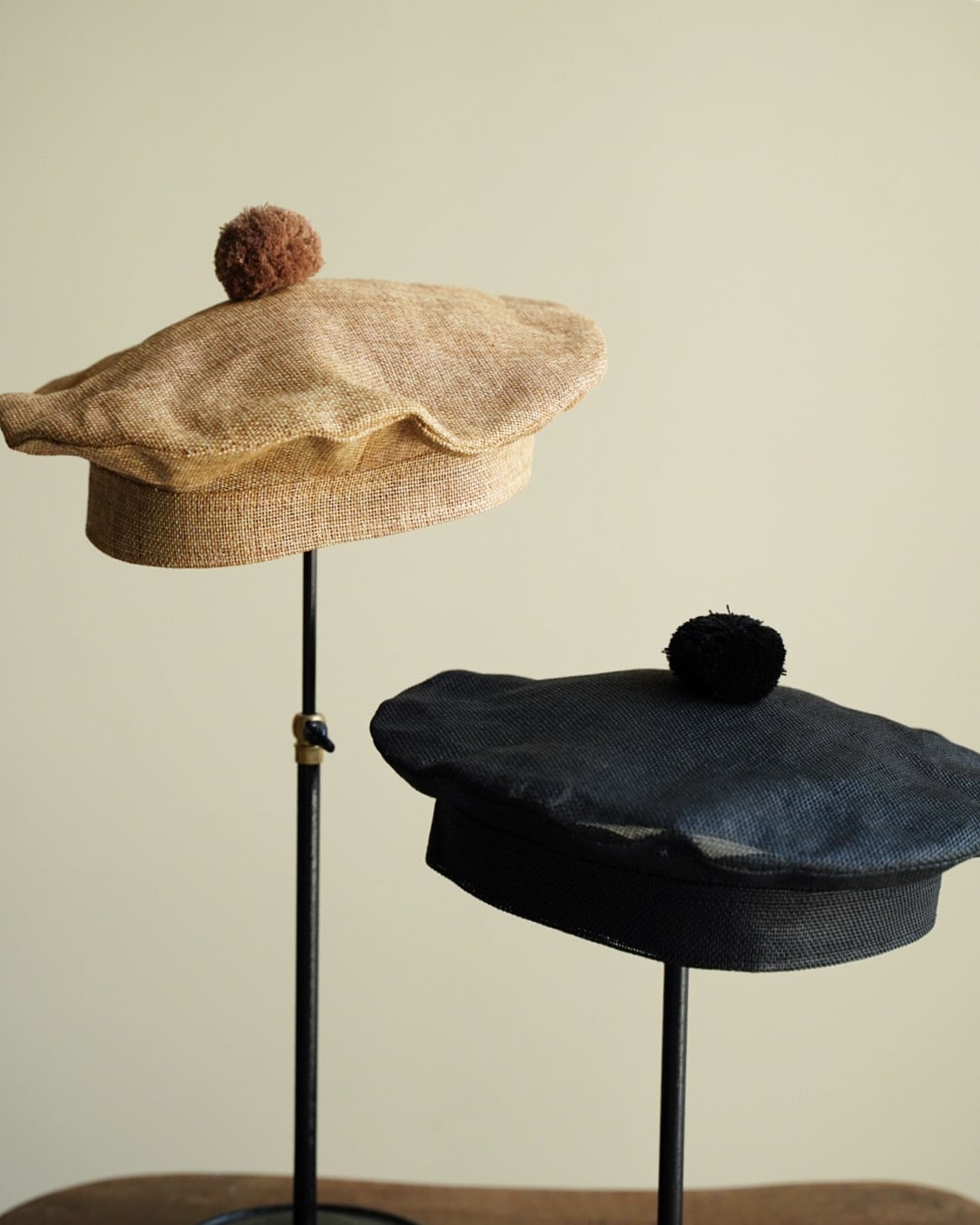 R&D.M.Co-】PAPER CLOTH BERET ベレー帽 オールドマンズテーラー